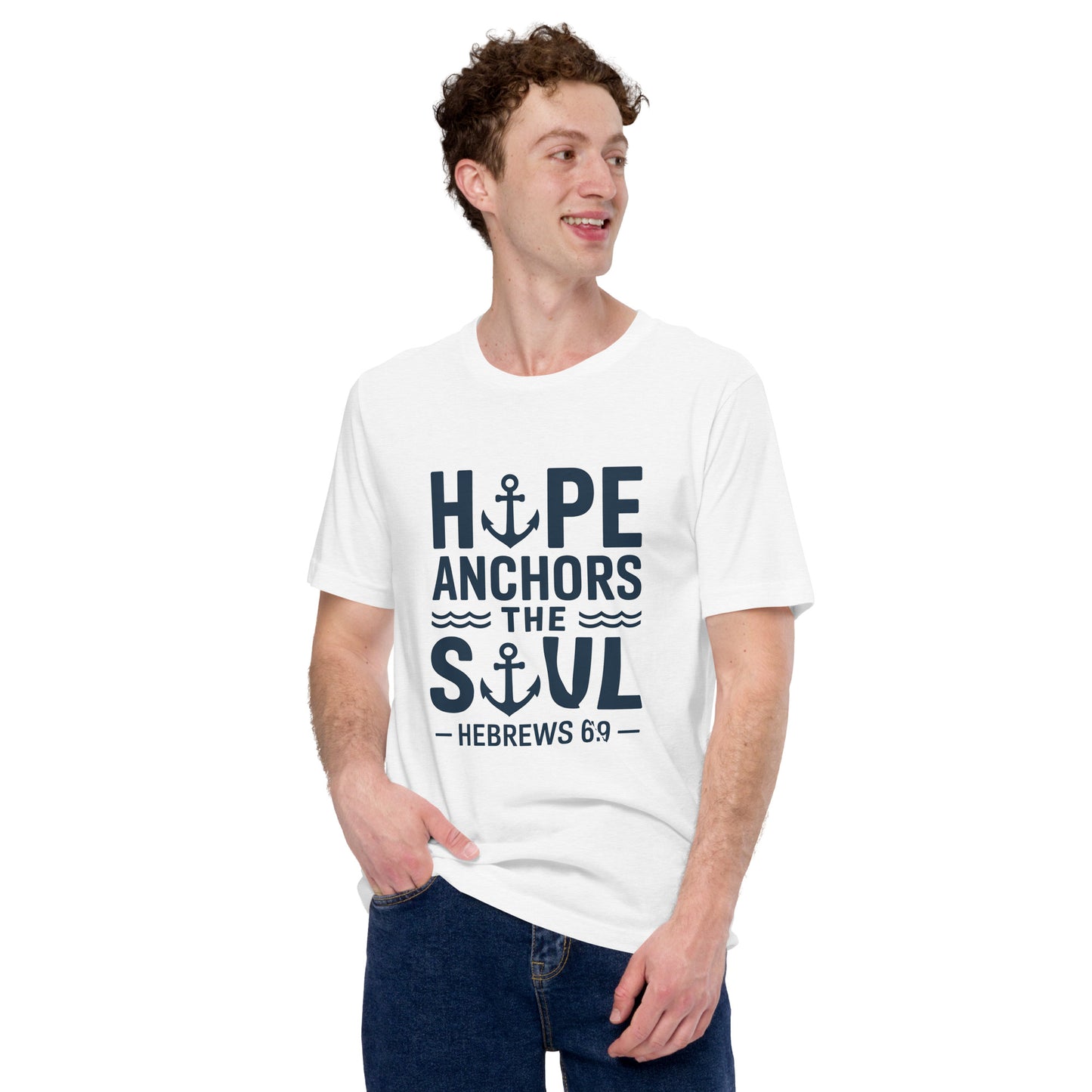 Faith-based men’s scripture t-shirt