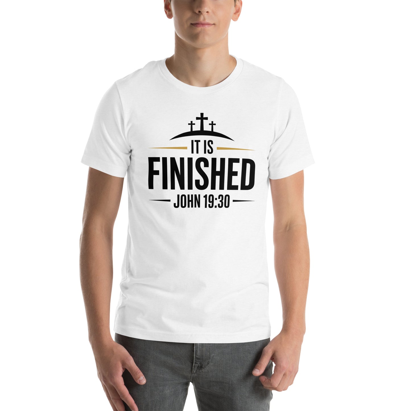 Men’s Christian t-shirt It Is Finished John 19:30