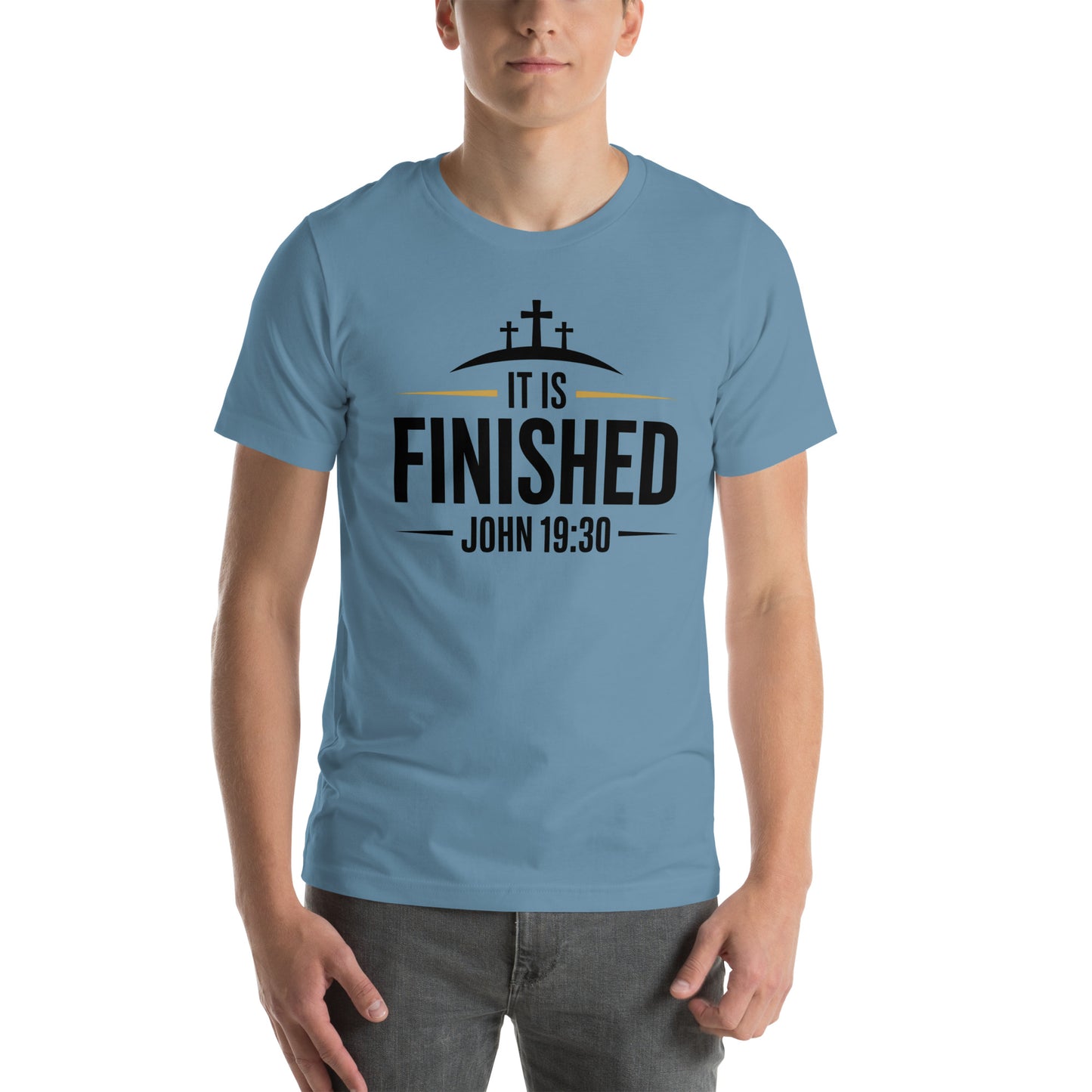 Men’s Christian t-shirt It Is Finished John 19:30