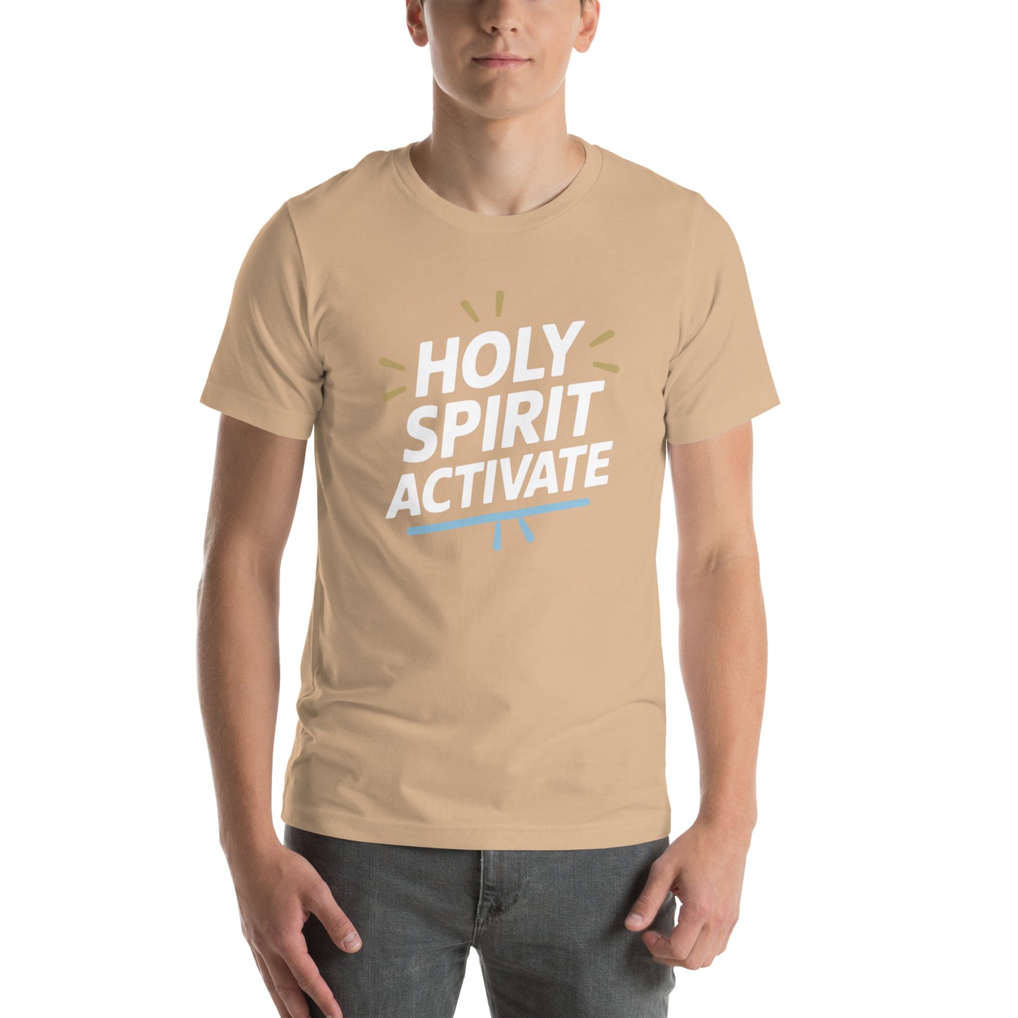 Christian graphic tee for men soft cotton