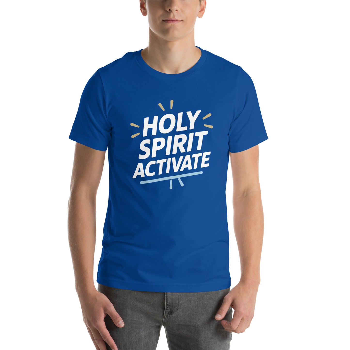 Christian graphic tee for men soft cotton