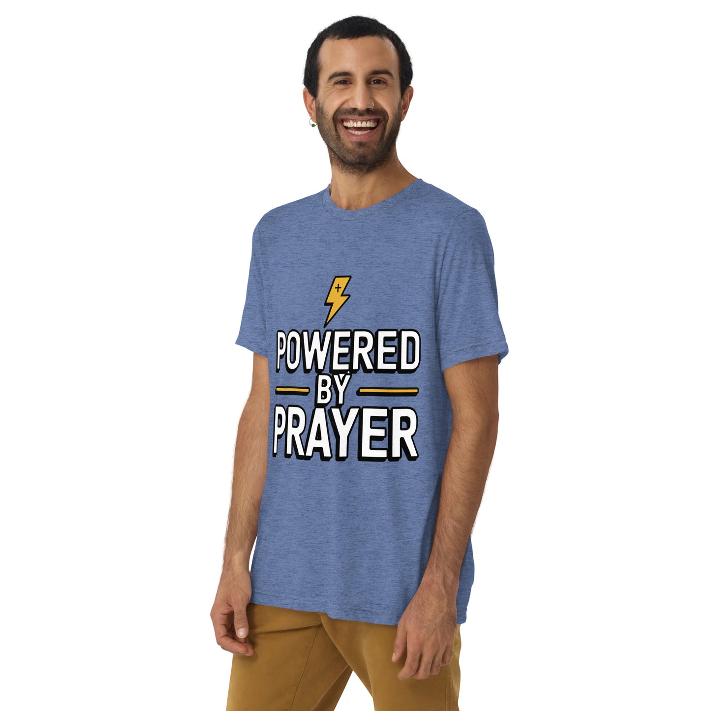 Faith-based men’s scripture shirt prayer theme