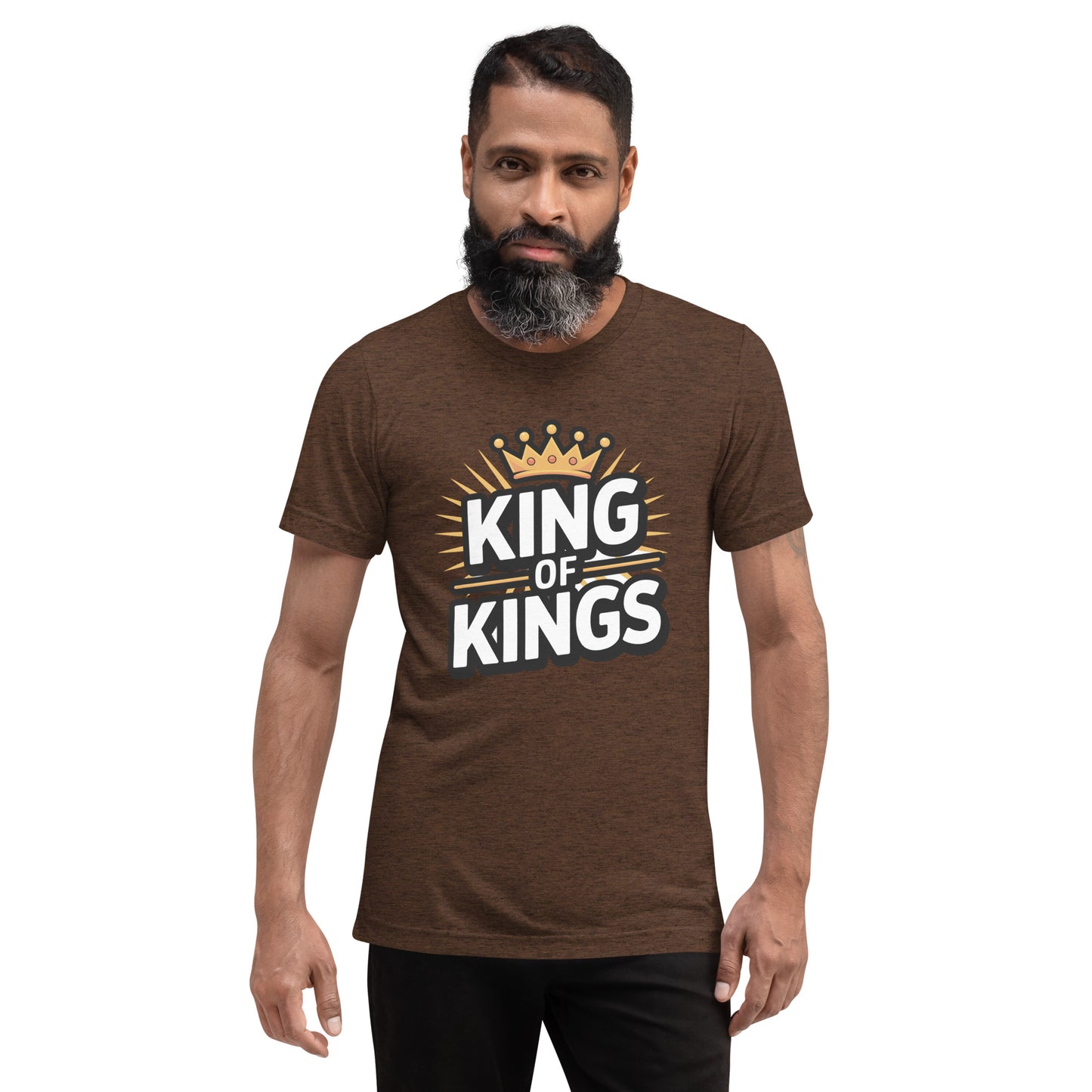 Men’s Christian tri-blend t-shirt King of Kings Revelation 19:16