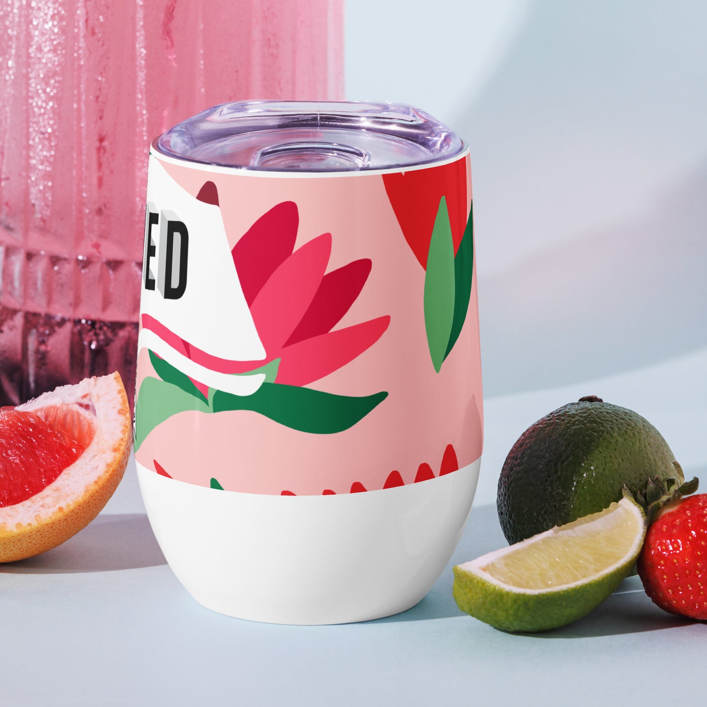 Faith-based insulated juice tumbler for church events and outdoor parties