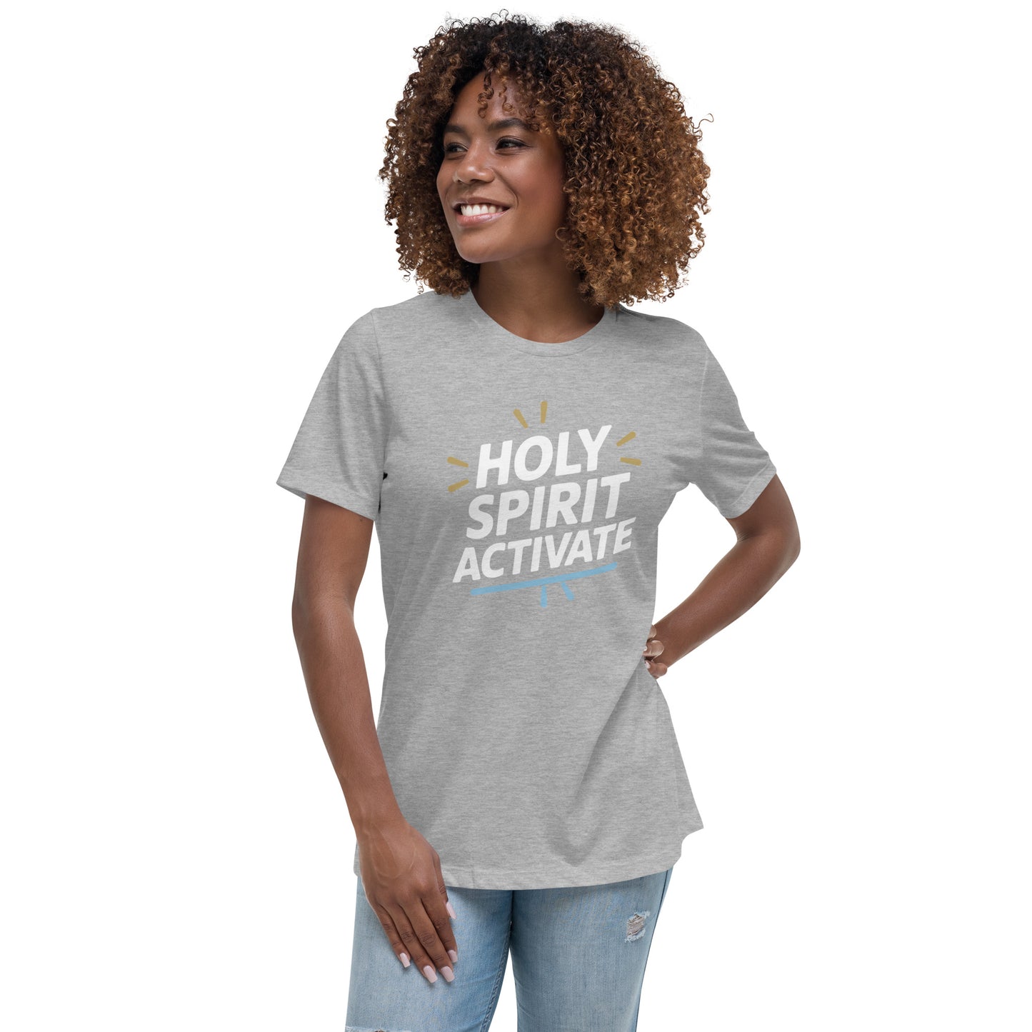 Christian inspirational tee relaxed fit