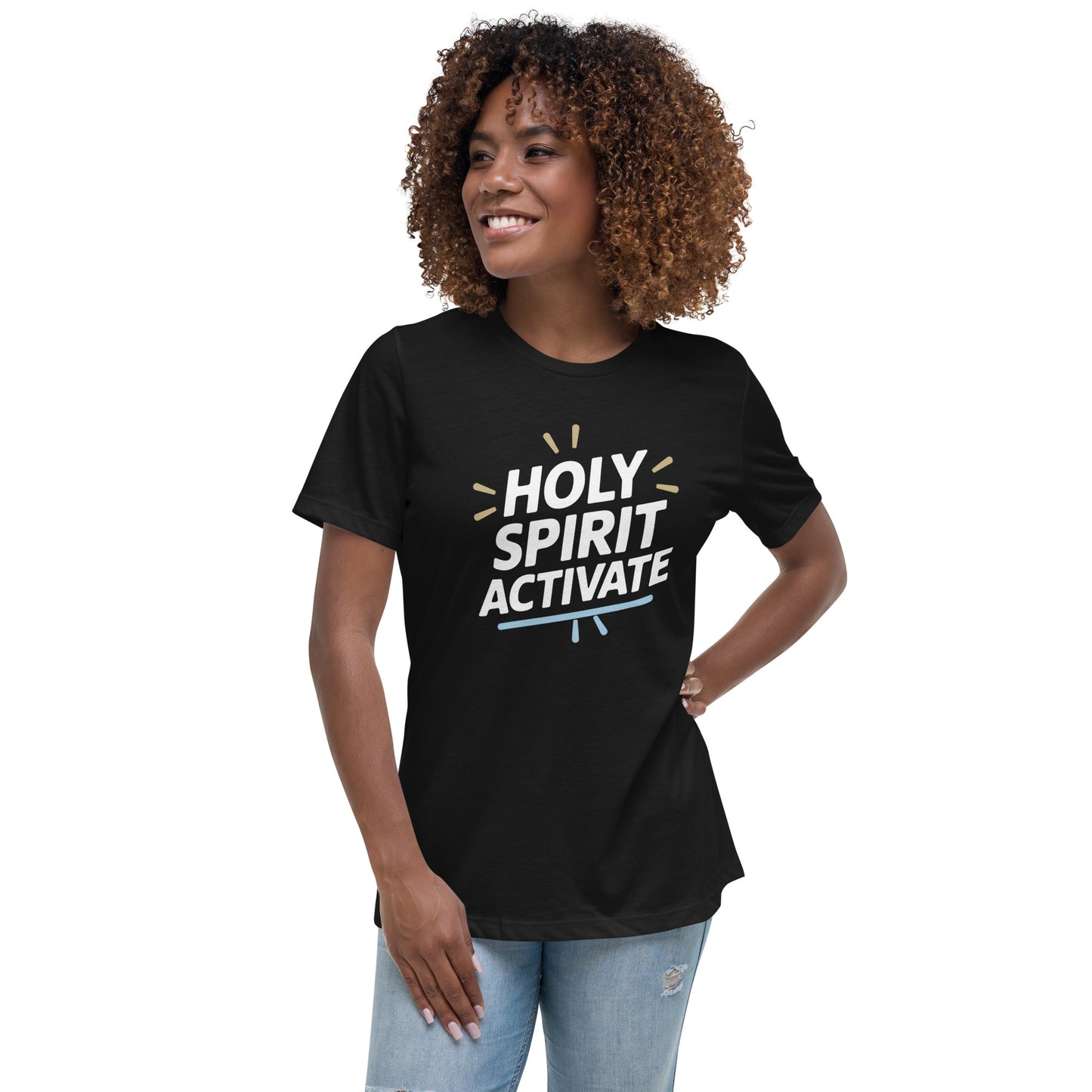 Women’s Holy Spirit Activate Christian t-shirt