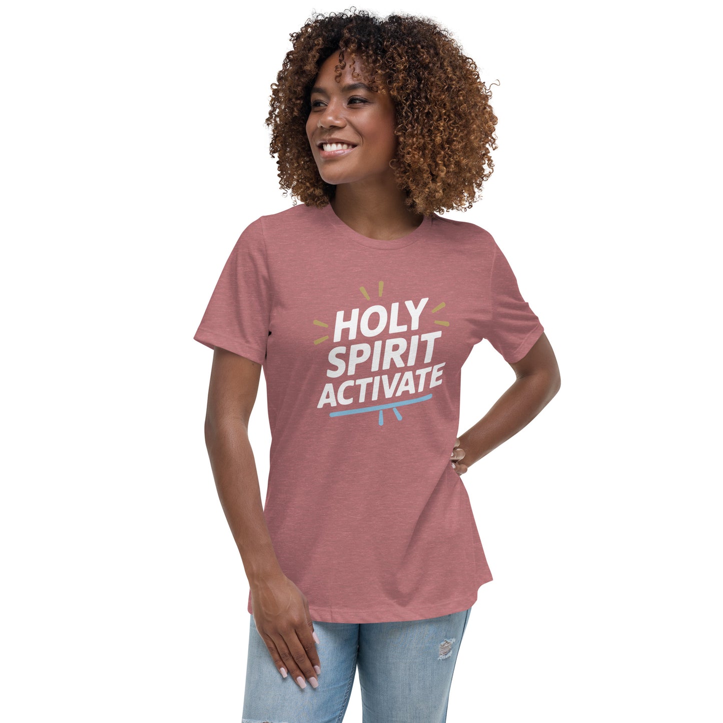 Christian inspirational tee relaxed fit