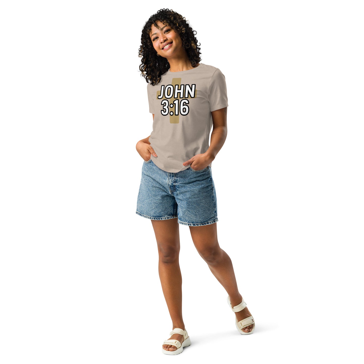 Bible verse shirt for women John 3:16