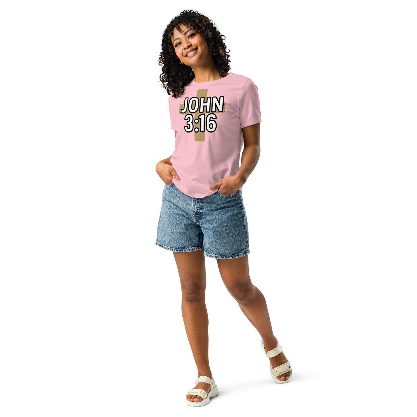 Bible verse shirt for women John 3:16