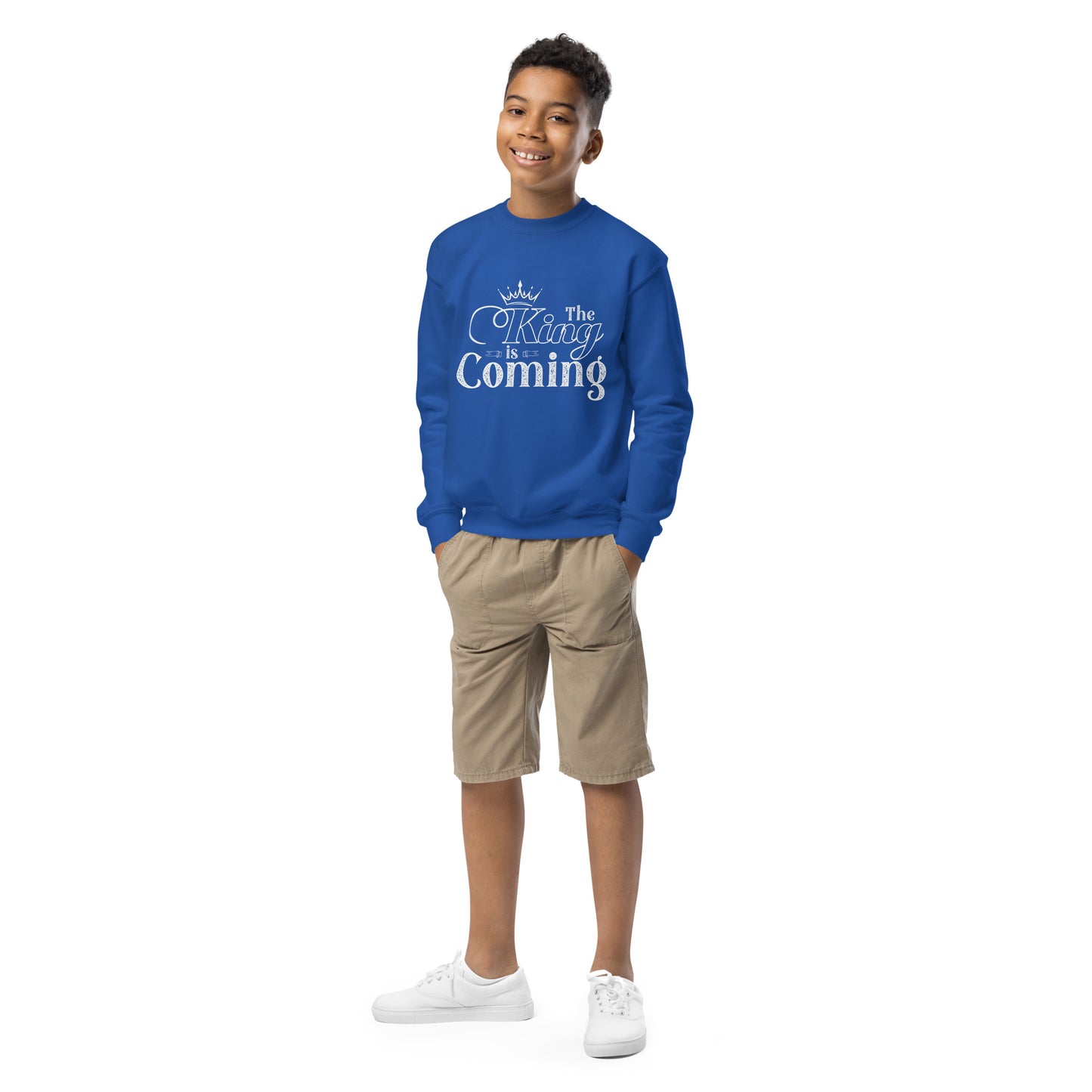 Christian kids crewneck sweatshirt perfect for everyday wear