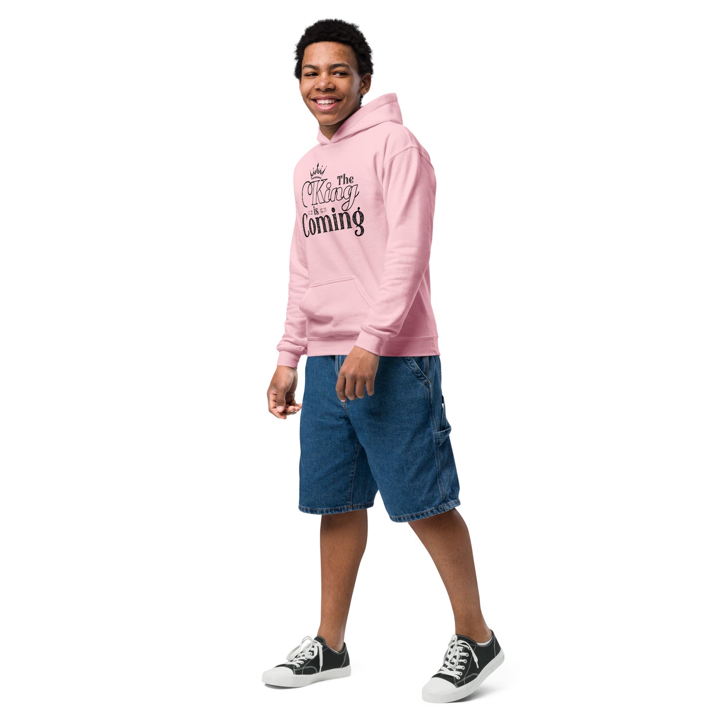 Safe Christian youth pullover with no drawcords