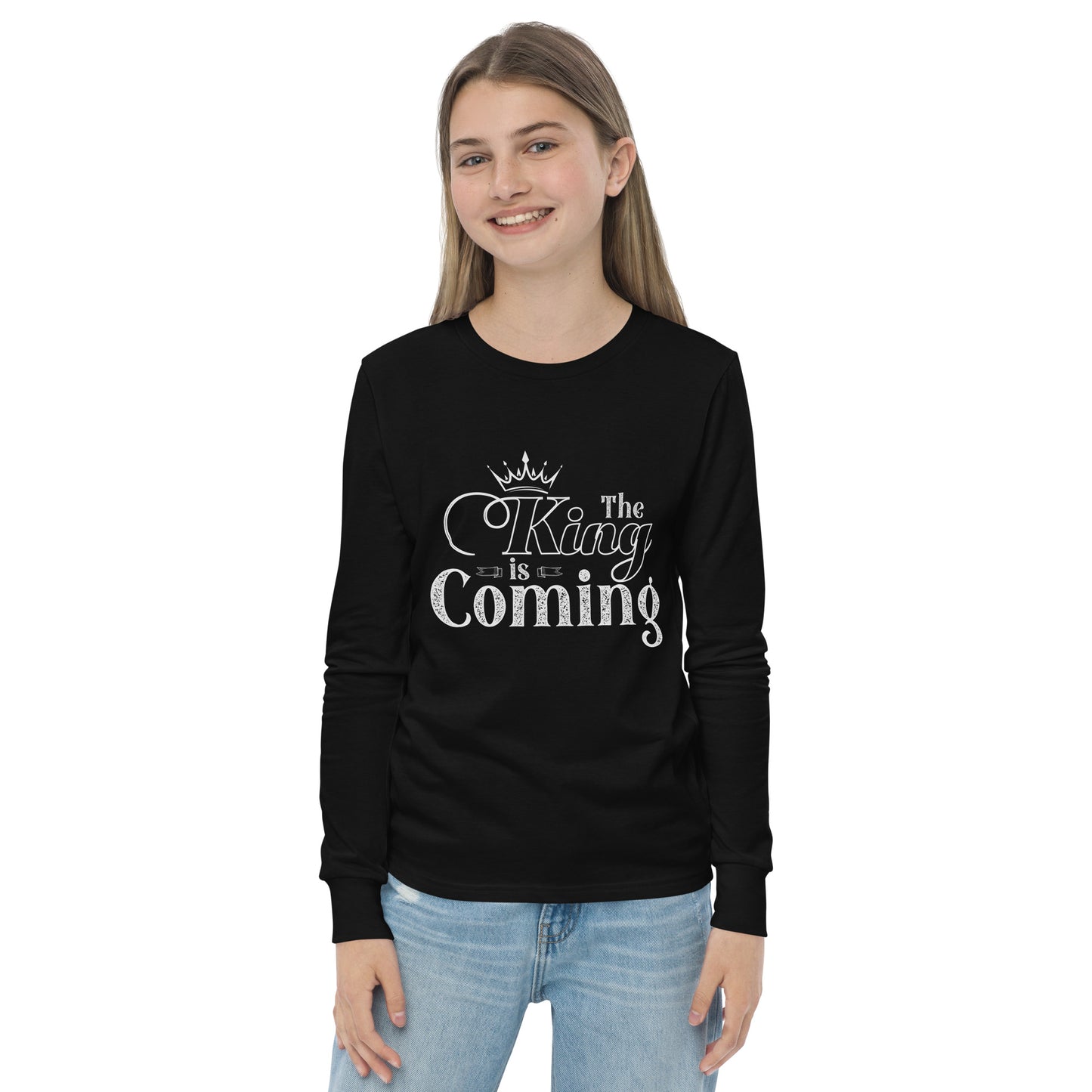 Christian youth long sleeve t-shirt in soft Airlume cotton