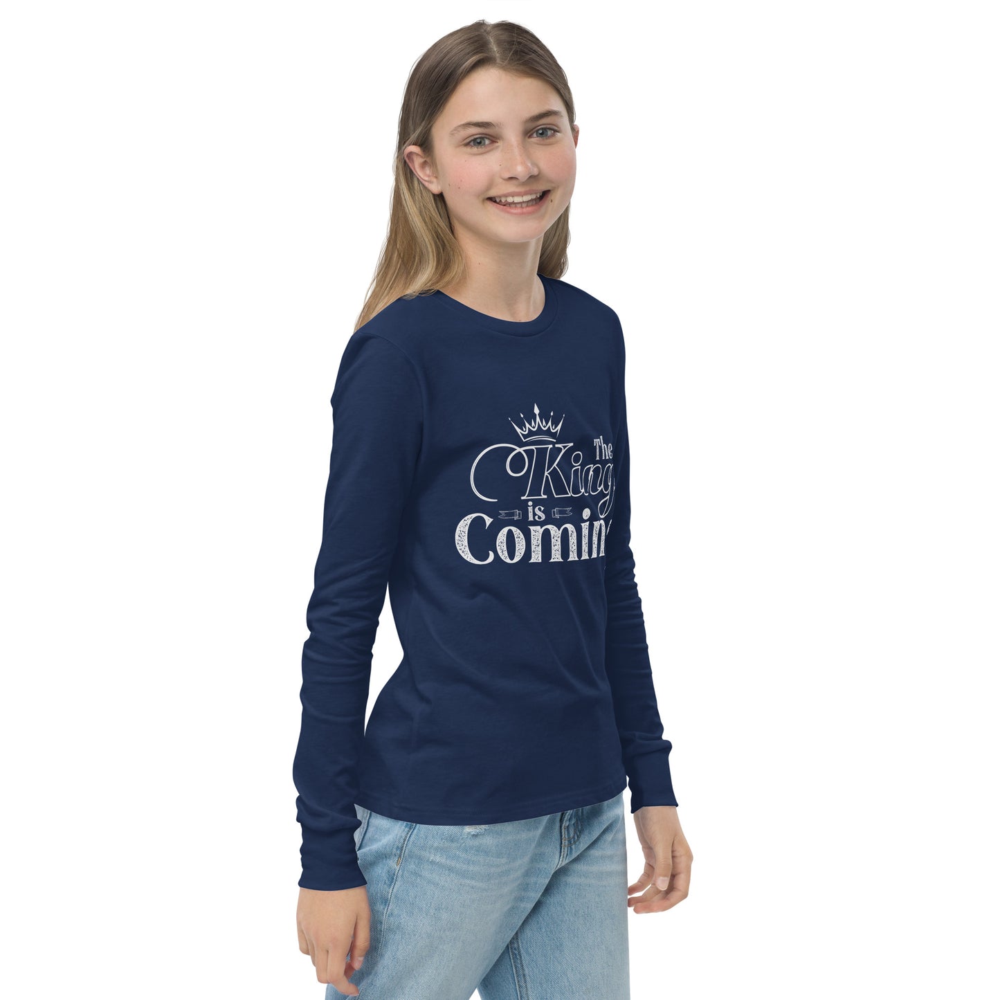 Soft Christian youth crew neck shirt for church and play
