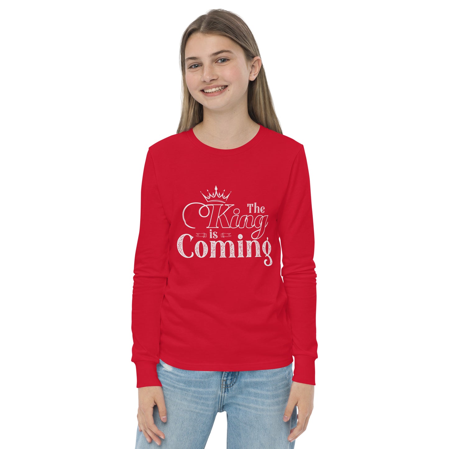 Comfortable Christian long sleeve t-shirt for Sunday school