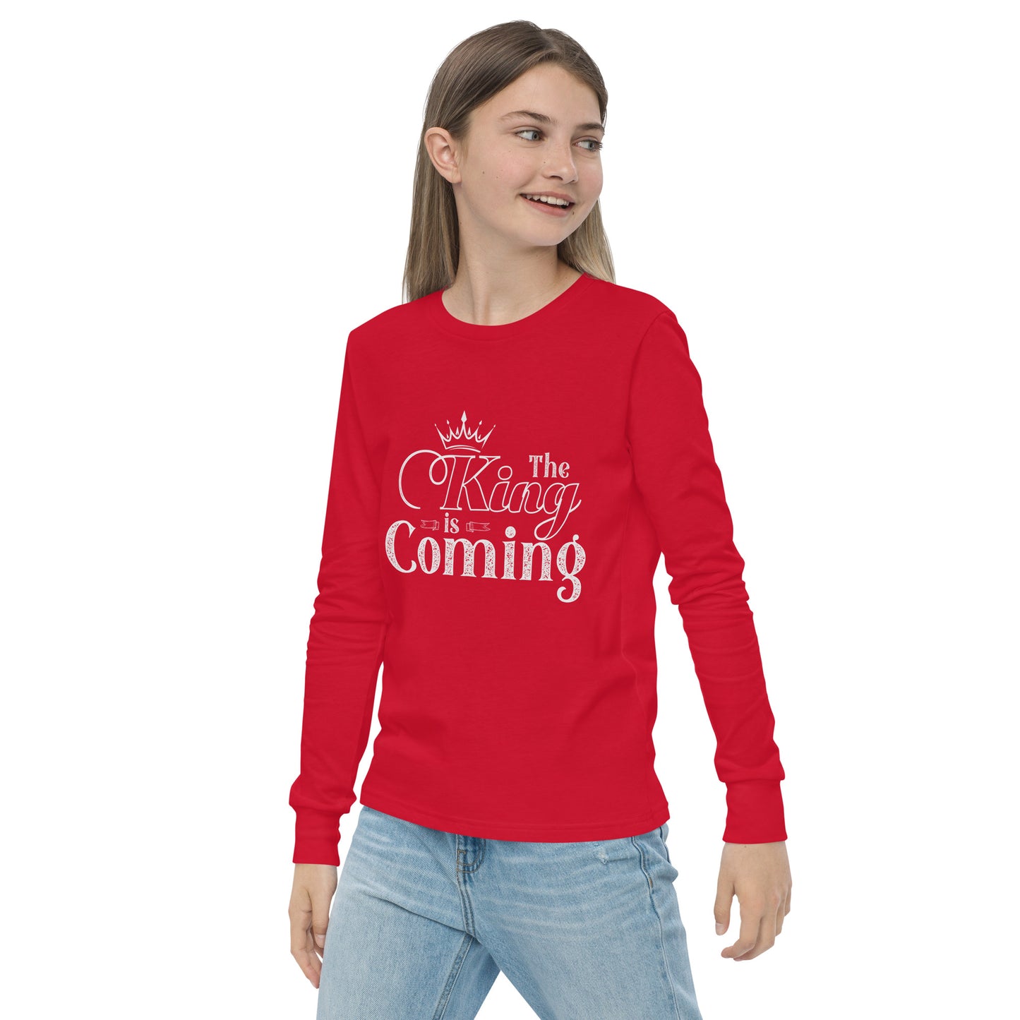 Comfortable Christian long sleeve t-shirt for Sunday school