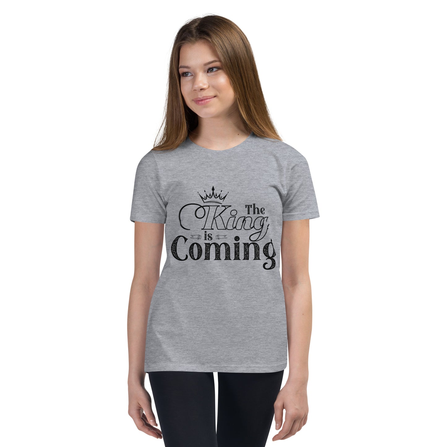 Christian youth t-shirt in soft cotton short sleeve design