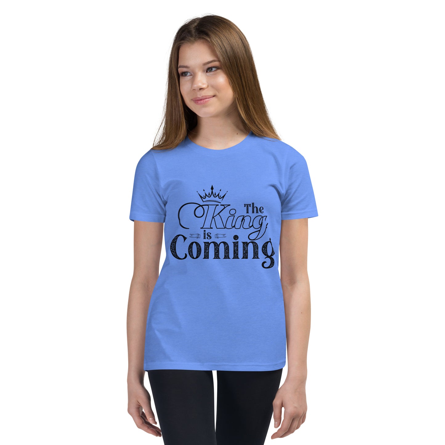 Christian youth t-shirt in soft cotton short sleeve design