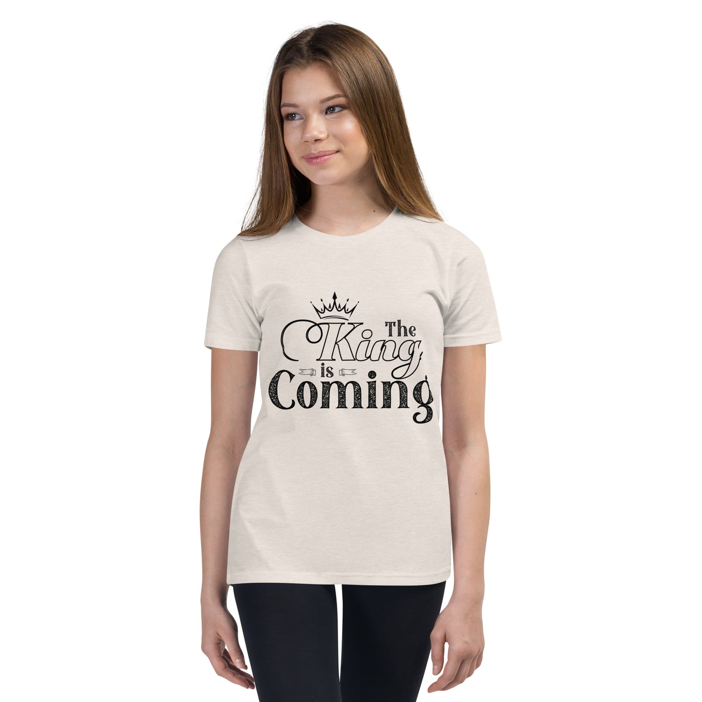 Lightweight Christian youth tee perfect for church and play