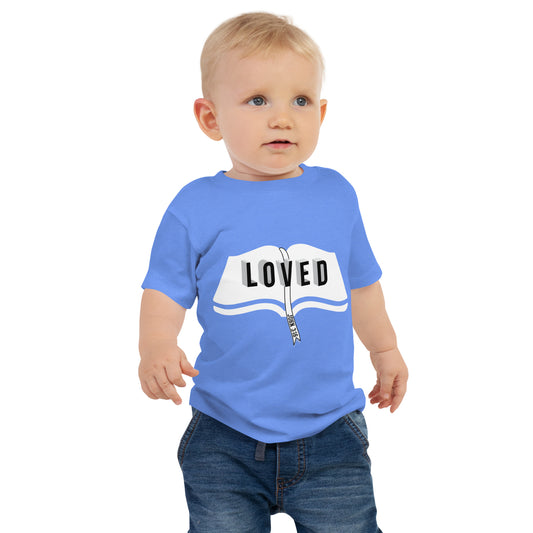 Faith-based baby t-shirt with relaxed fit
