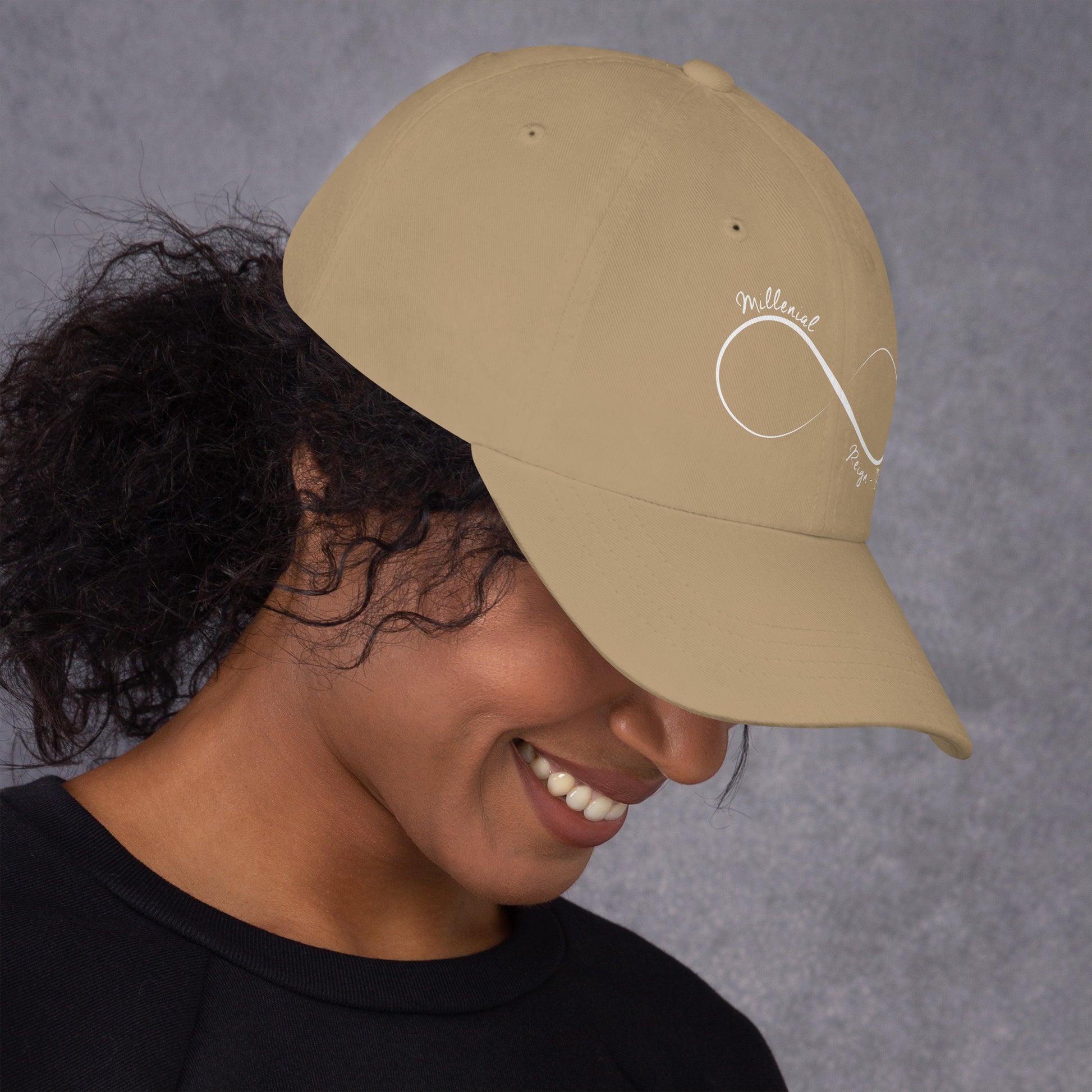 Adjustable Christian hat for church outings, youth events, and daily wear