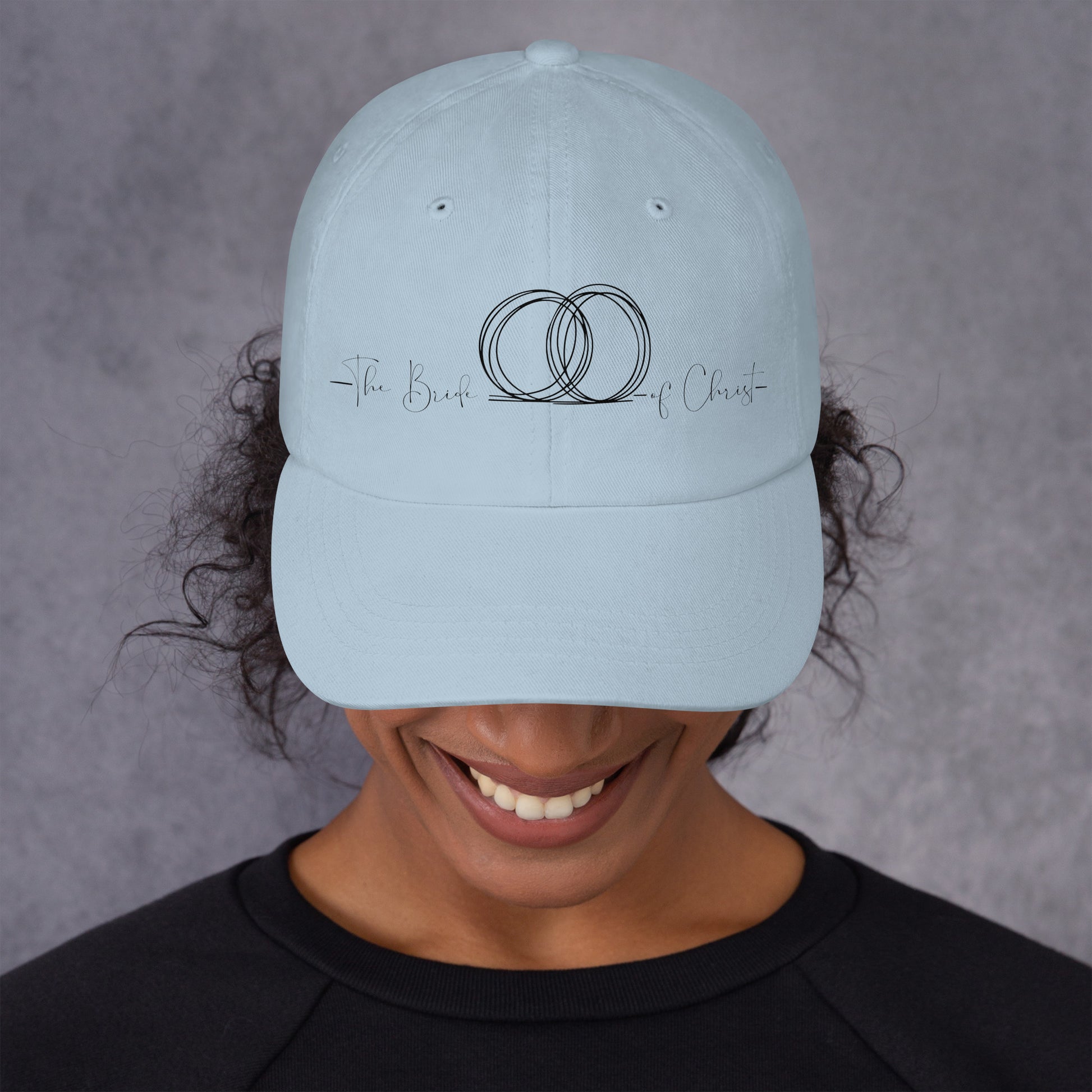 Faith-based chino twill hat perfect for casual Christian wear