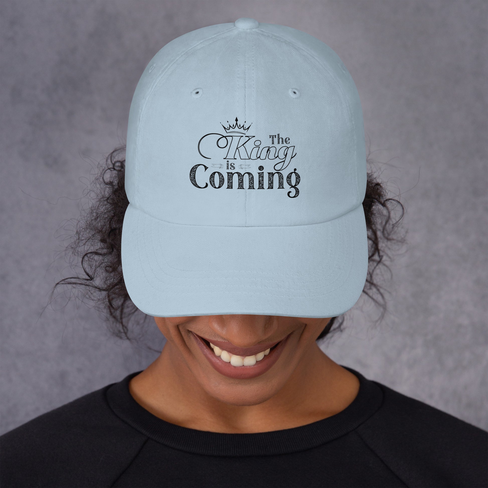Faith-based chino twill hat perfect for casual Christian wear