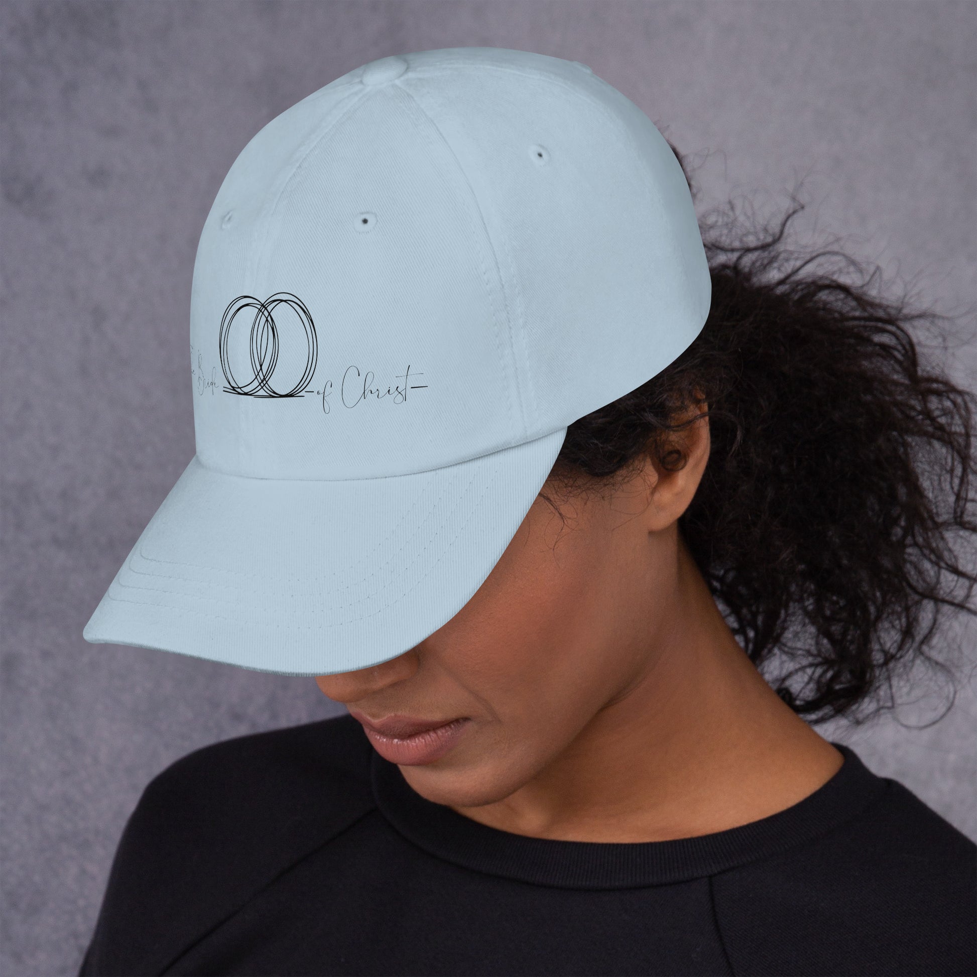 Faith-based chino twill hat perfect for casual Christian wear