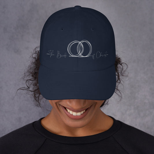 Low-profile Christian cotton twill cap for men and women