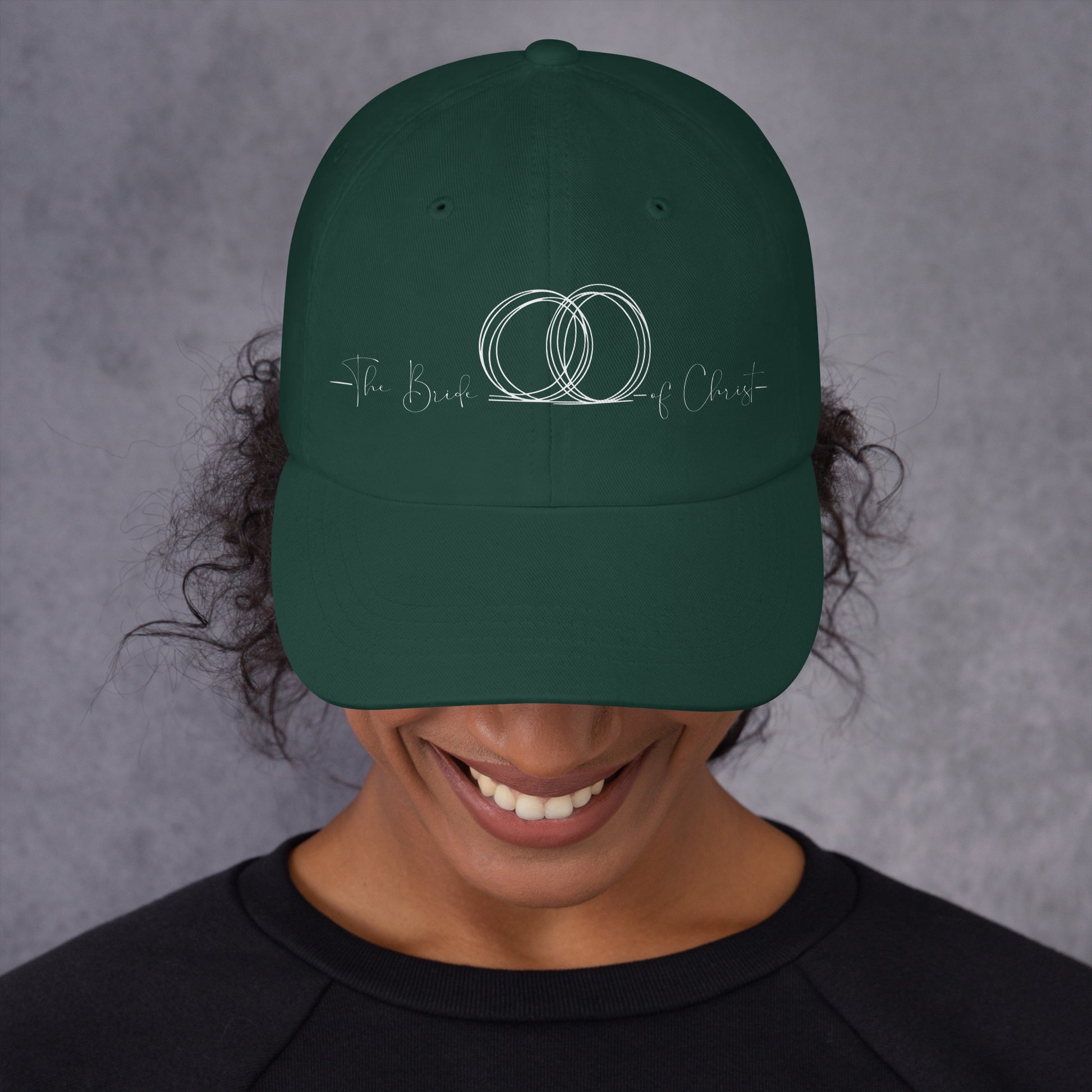Faith-based chino twill hat perfect for casual Christian wear