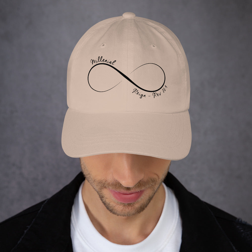 Faith-based low-profile cotton hat for Bible study and everyday style