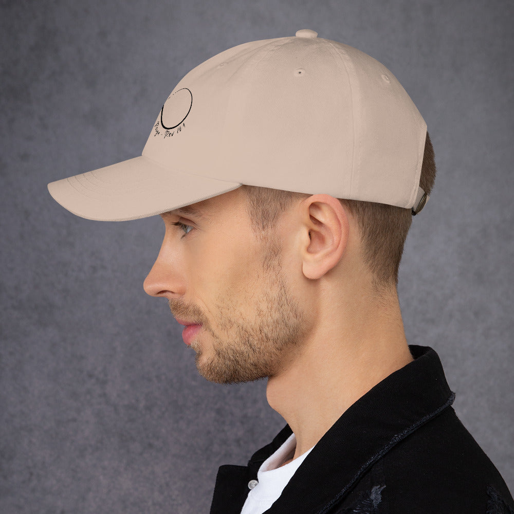 Faith-based low-profile cotton hat for Bible study and everyday style
