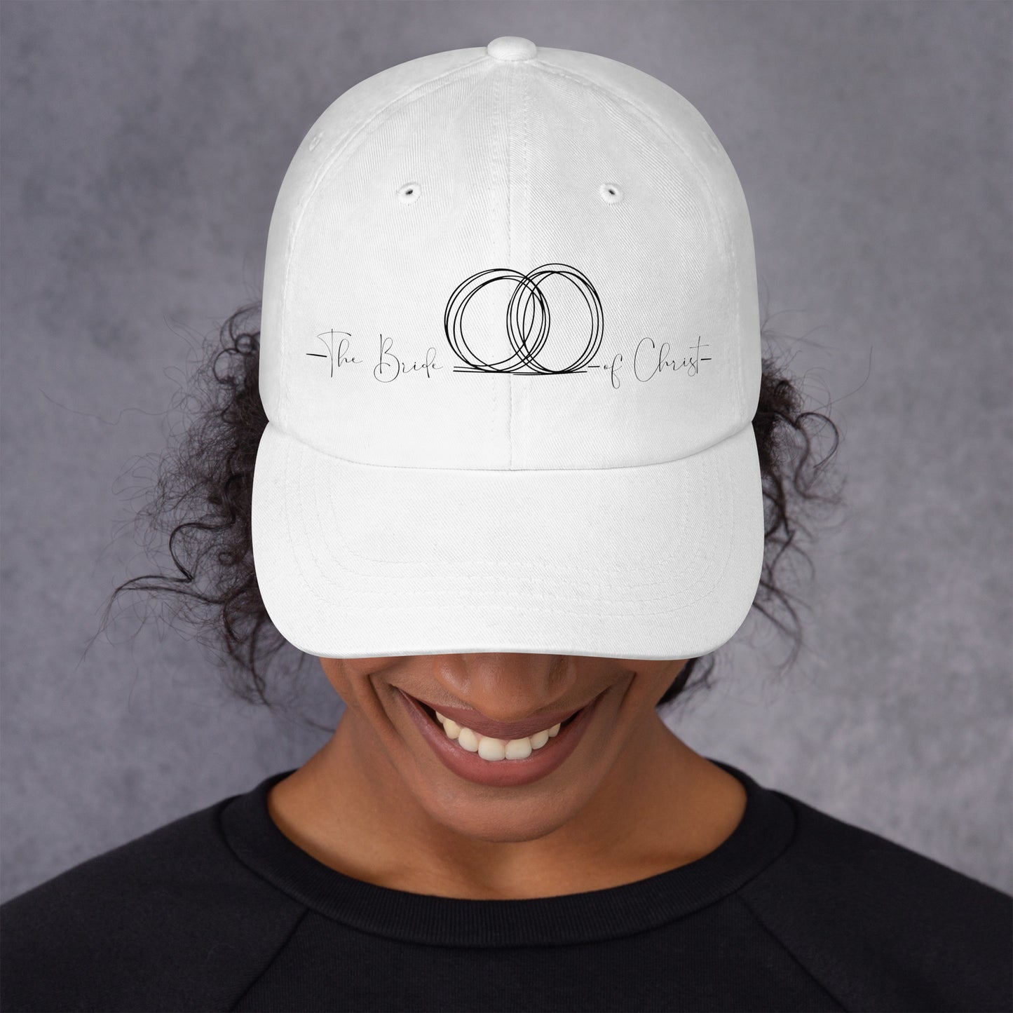 Unisex Christian hat with breathable eyelets and soft fit
