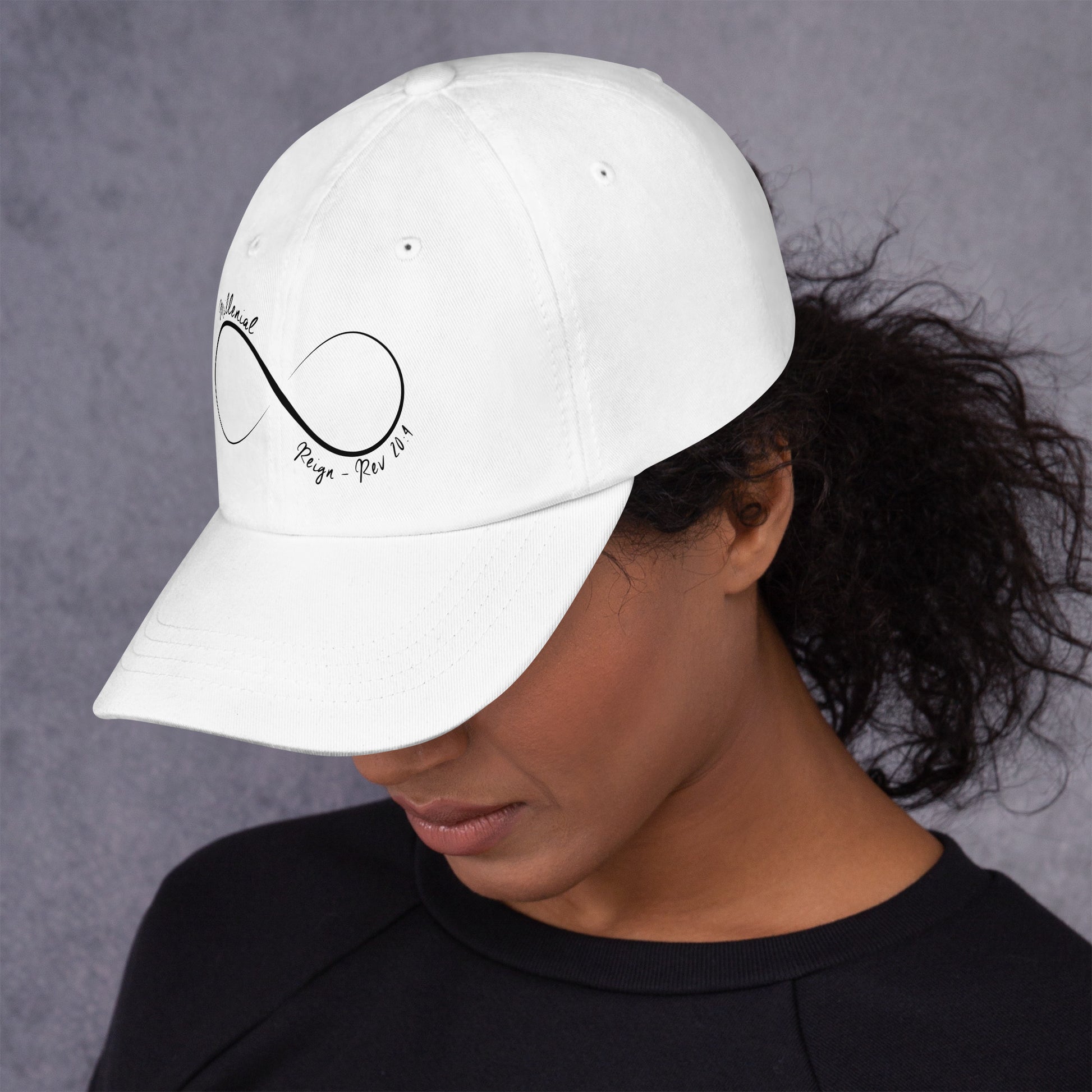 Adjustable Christian hat for church outings, youth events, and daily wear
