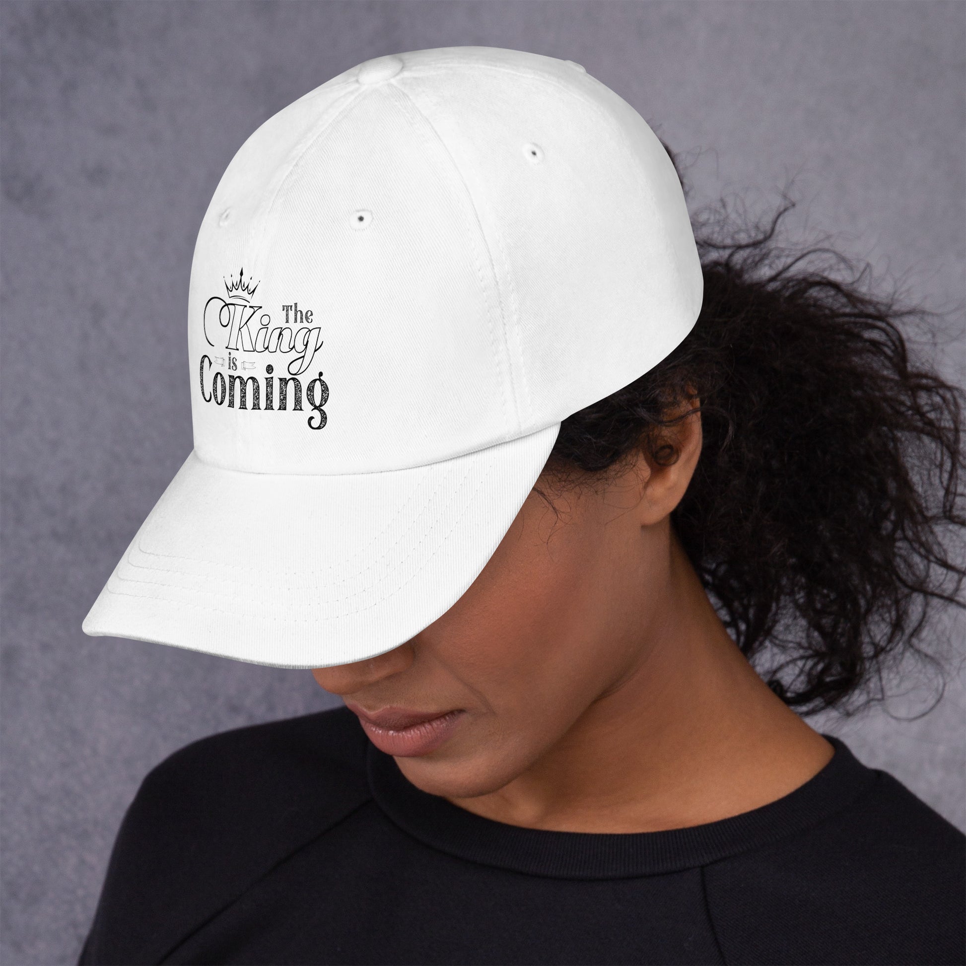 Adjustable Christian hat for church outings, youth events, and daily wear