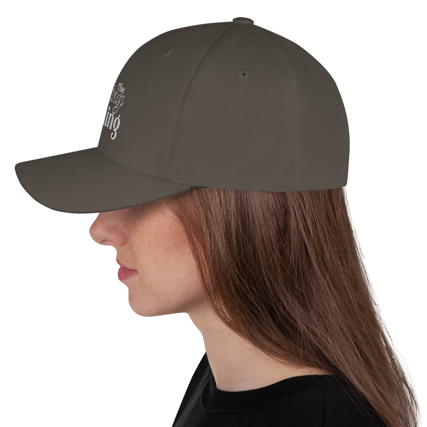 Casual Christian structured cap for faith-inspired streetwear