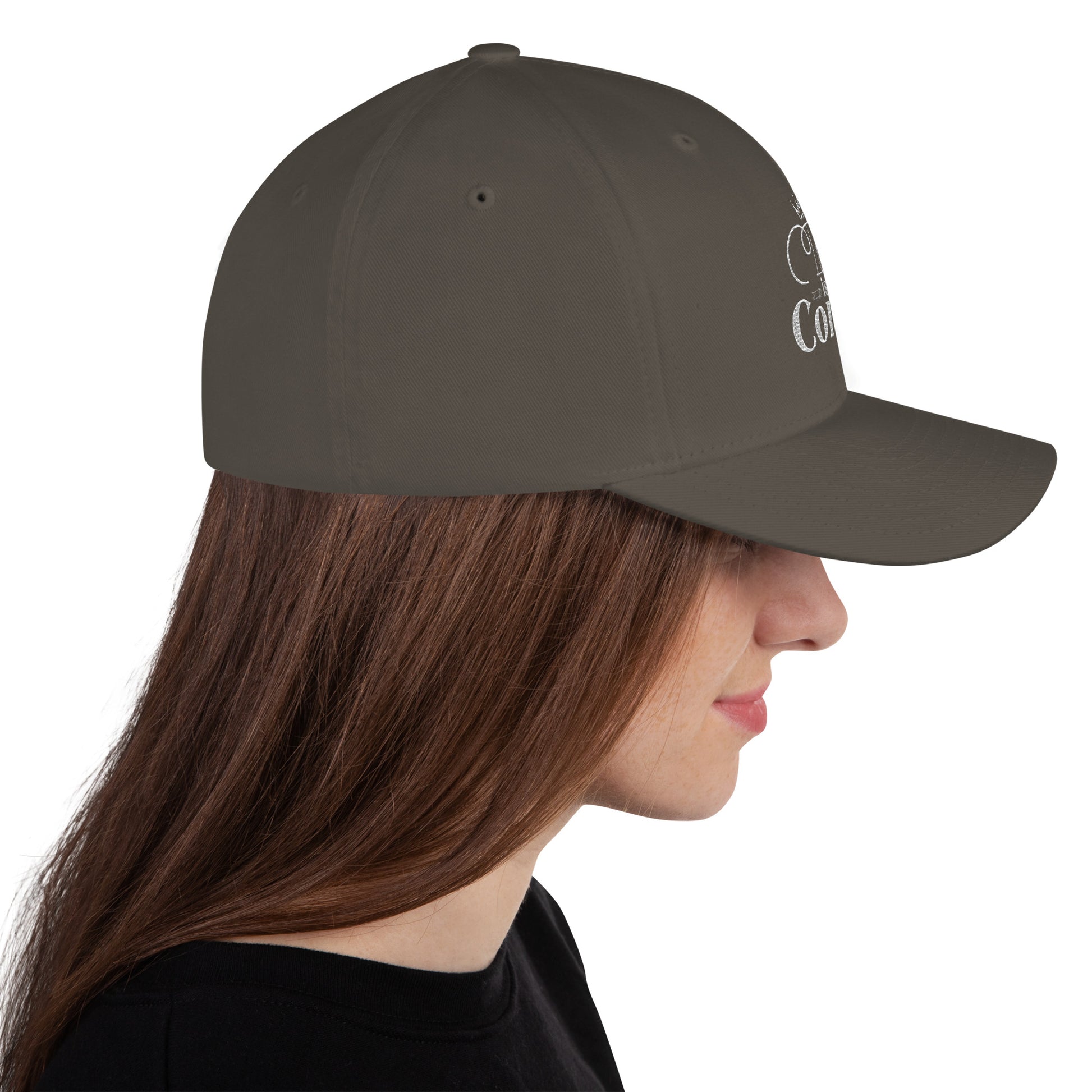 Casual Christian structured cap for faith-inspired streetwear
