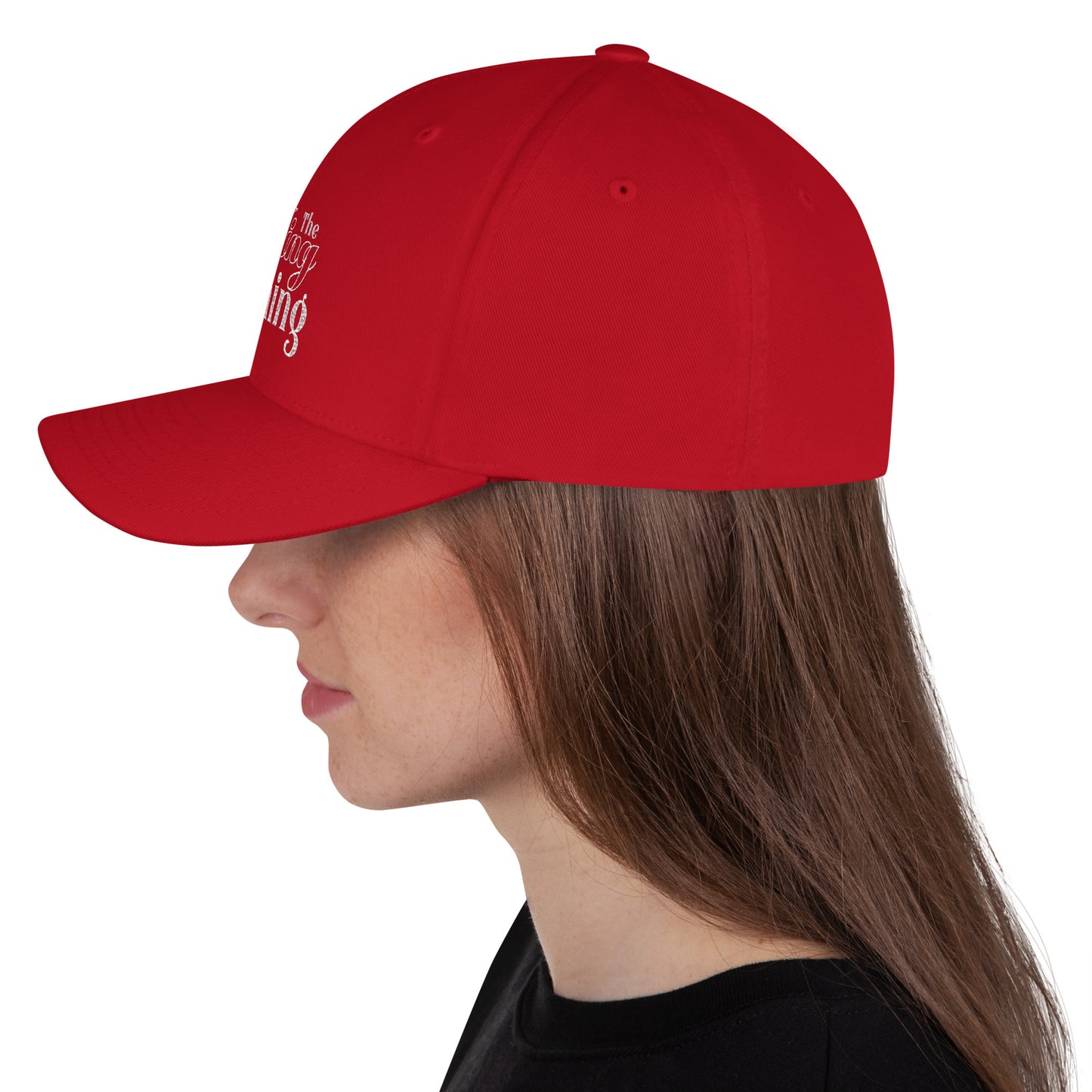 Comfortable Christian hat with 6-panel design and silver undervisor