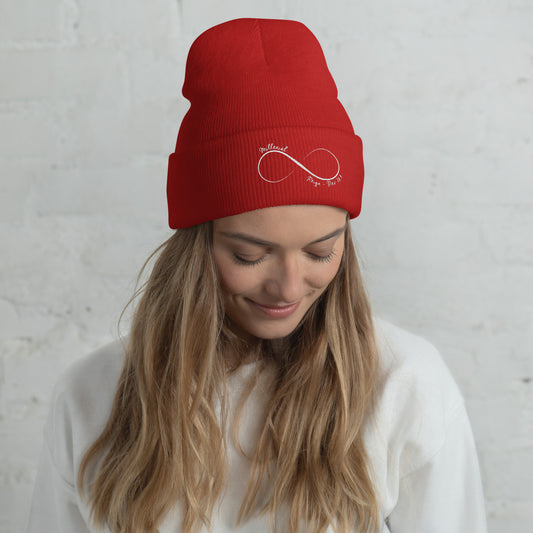 Faith-based unisex beanie perfect for church, youth groups, and winter wear