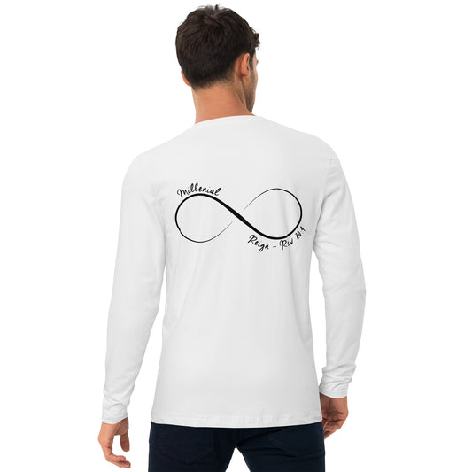 Christian long sleeve fitted crew made from soft cotton for everyday wear