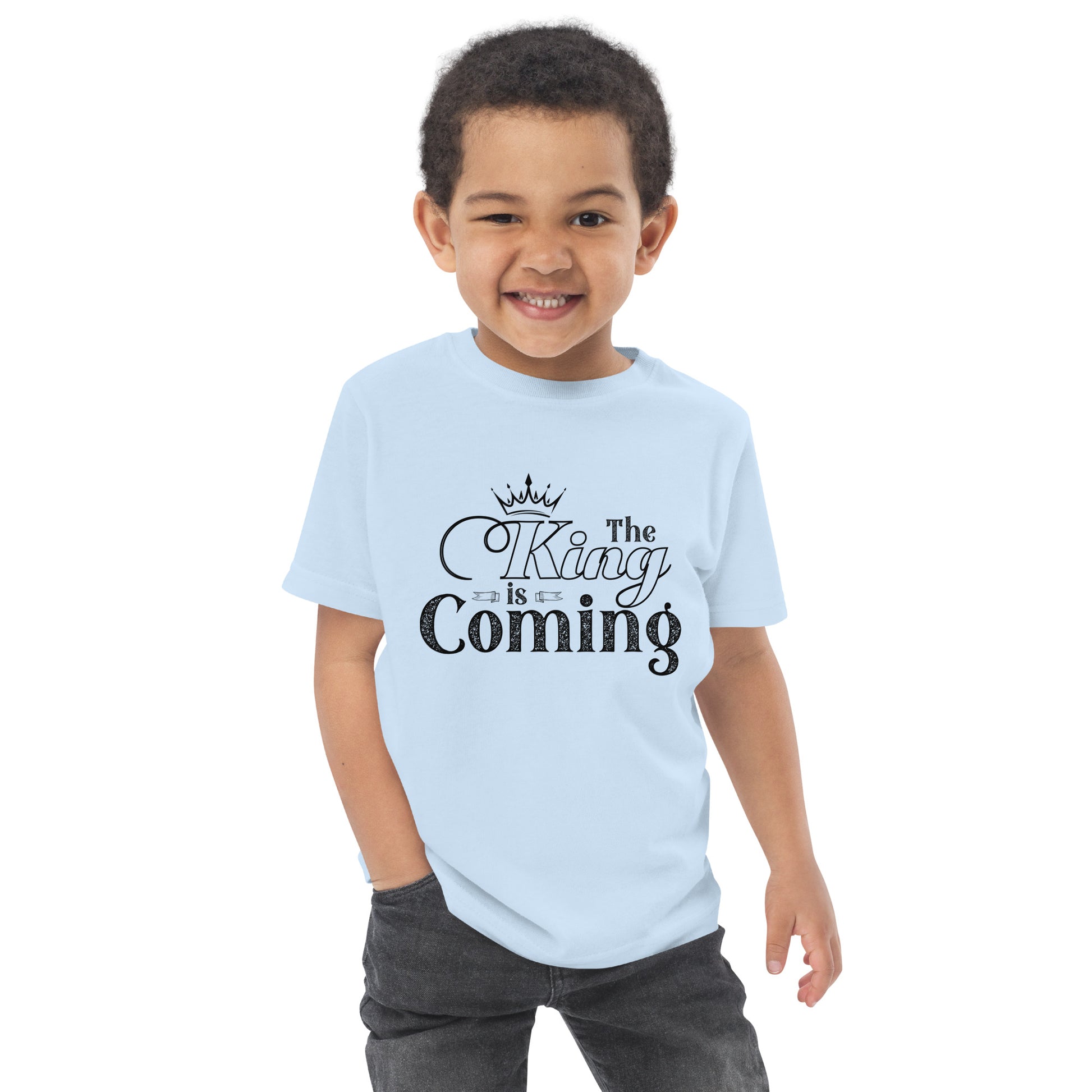 Christian toddler t-shirt in soft cotton jersey fabric