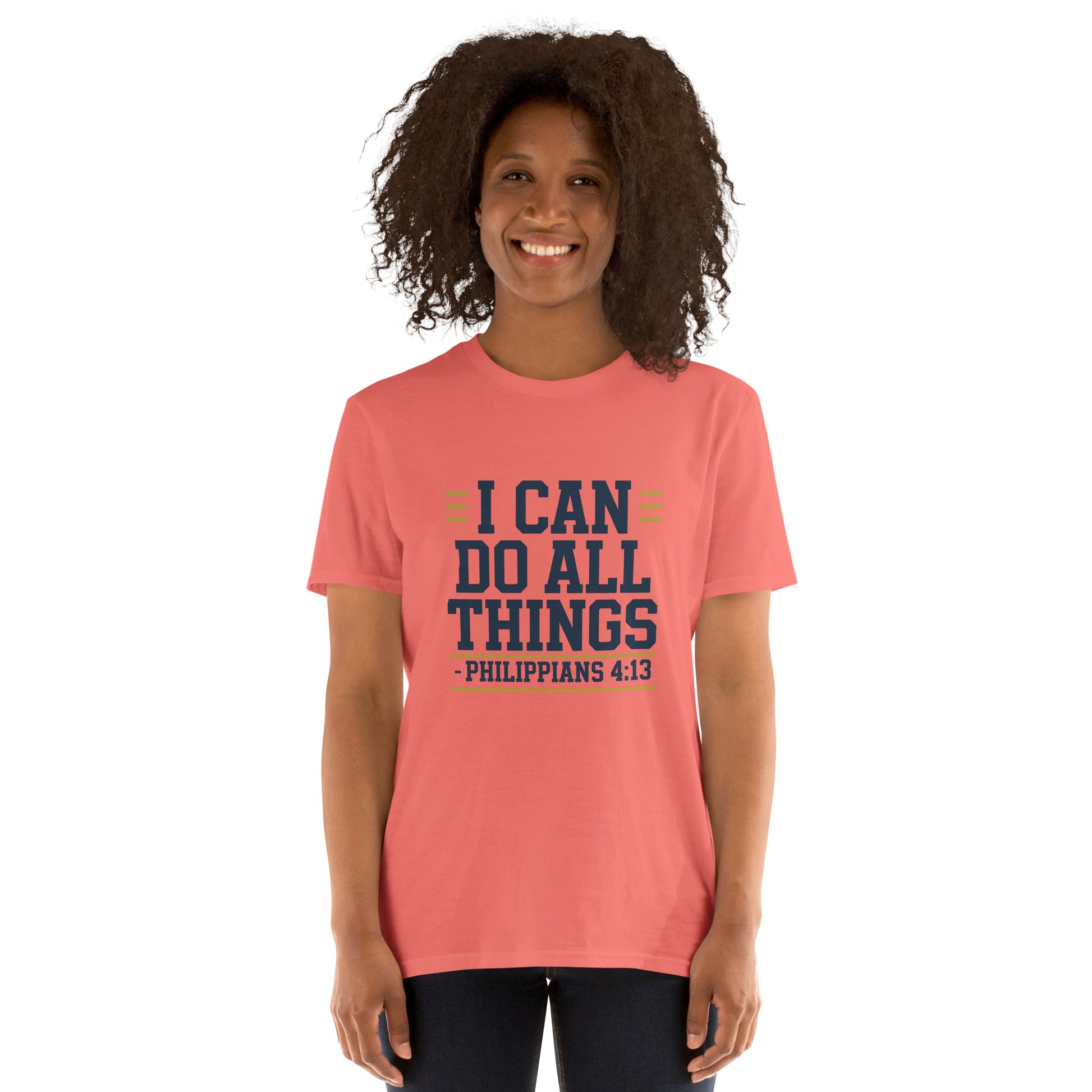 Women’s Christian t-shirt I Can Do All Things Philippians 4:13