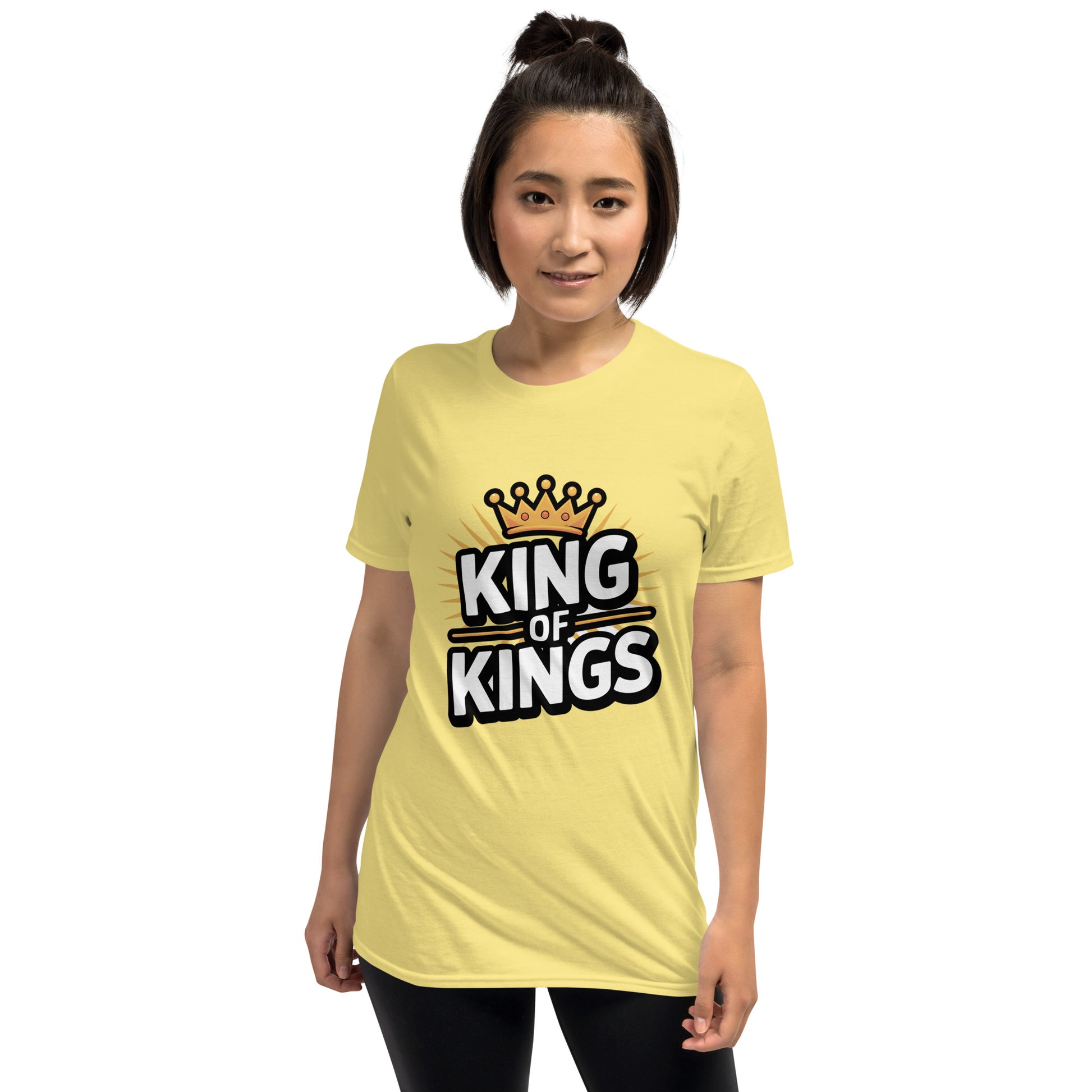 Religious scripture tee proclaiming Jesus as King
