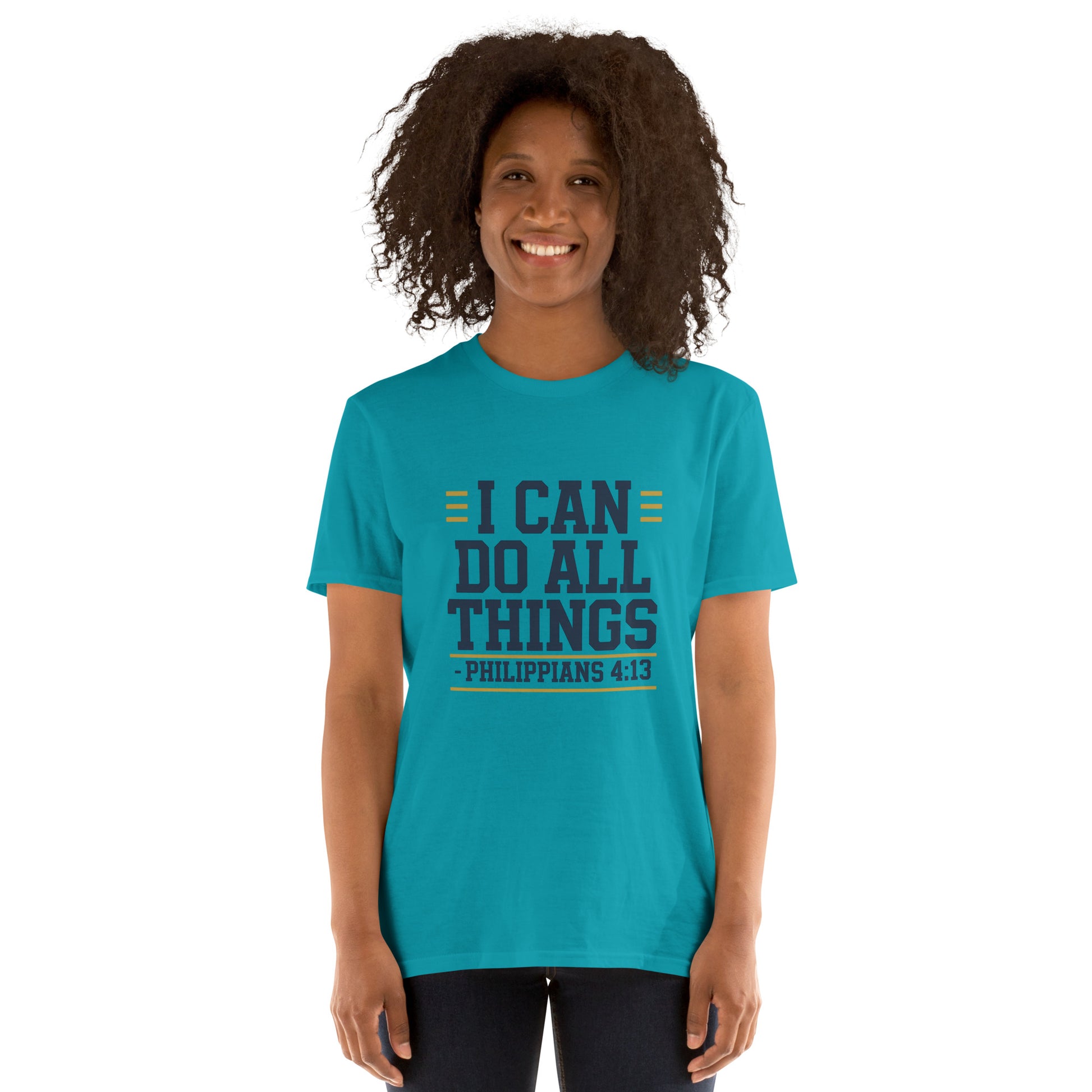 Women’s Christian t-shirt I Can Do All Things Philippians 4:13