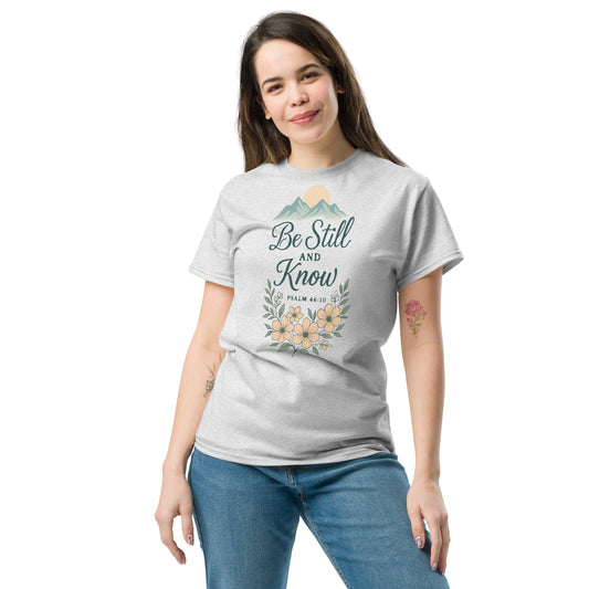 Psalm 46:10 Bible verse shirt