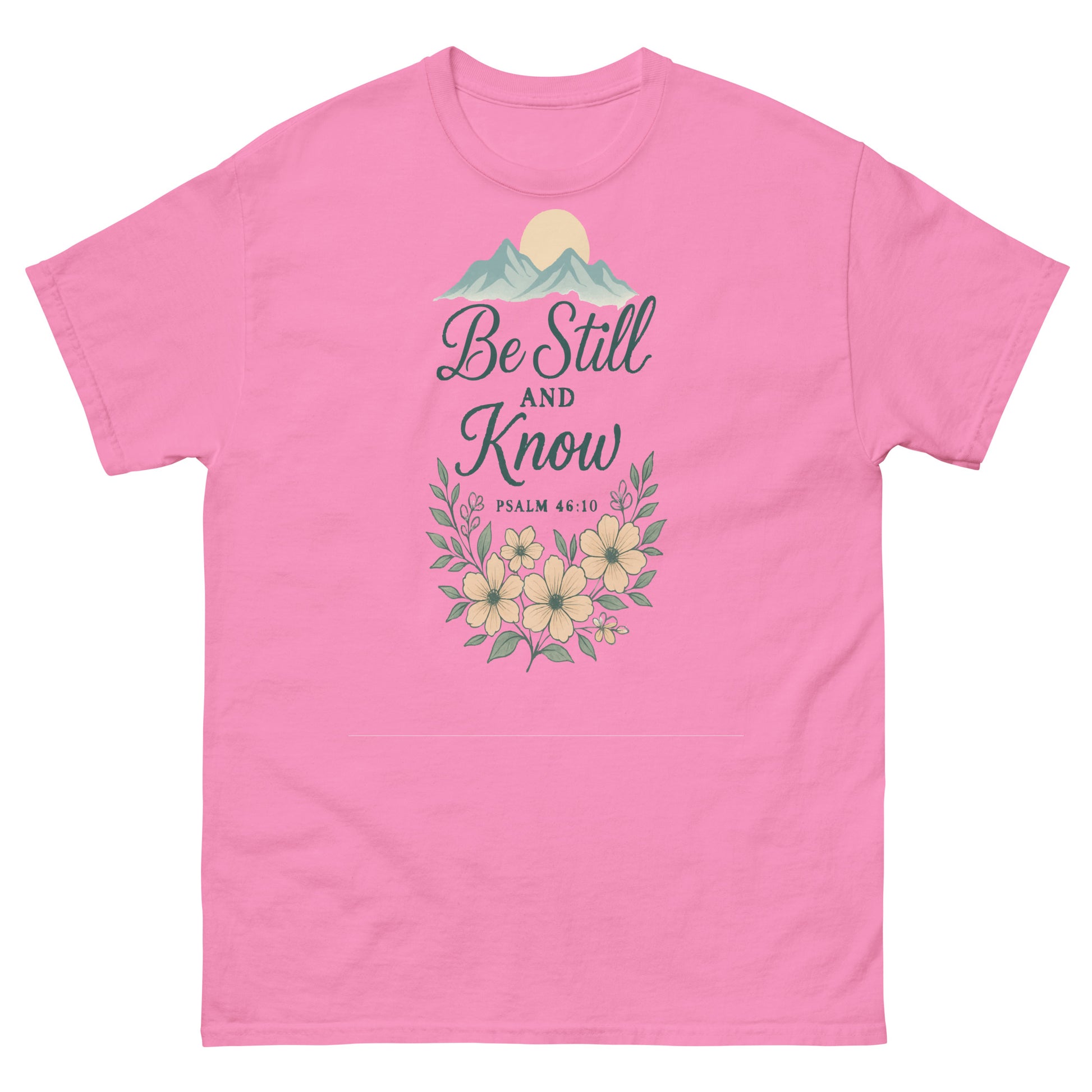 Psalm 46:10 Bible verse shirt