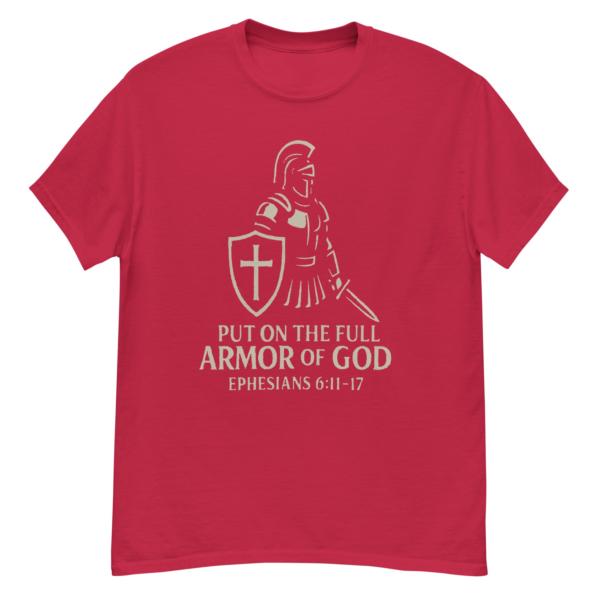 Inspirational Christian tee full armor of God