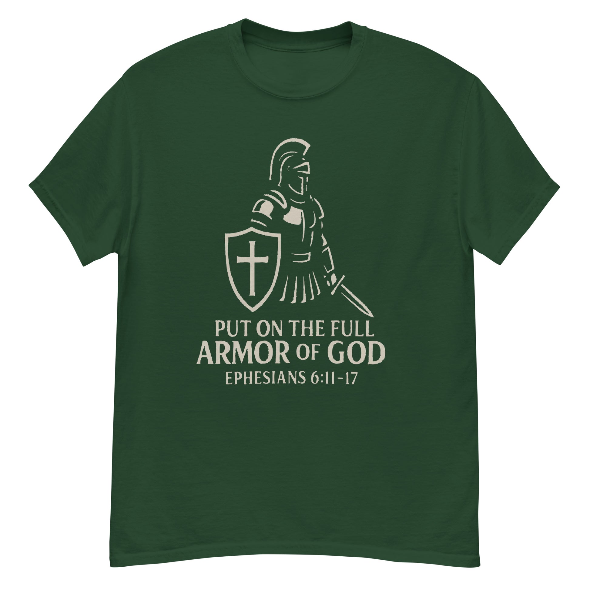Inspirational Christian tee full armor of God