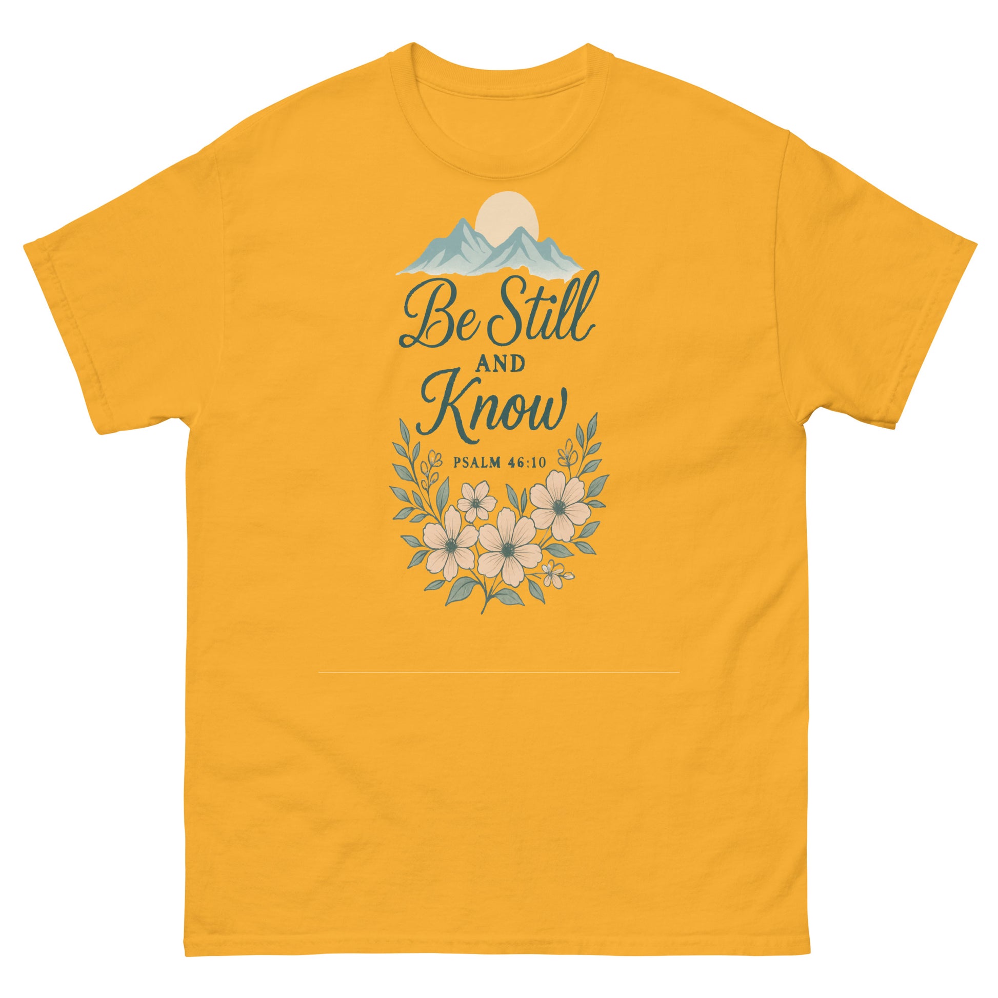 Psalm 46:10 Bible verse shirt