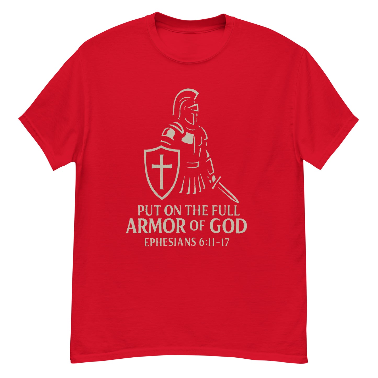 Inspirational Christian tee full armor of God