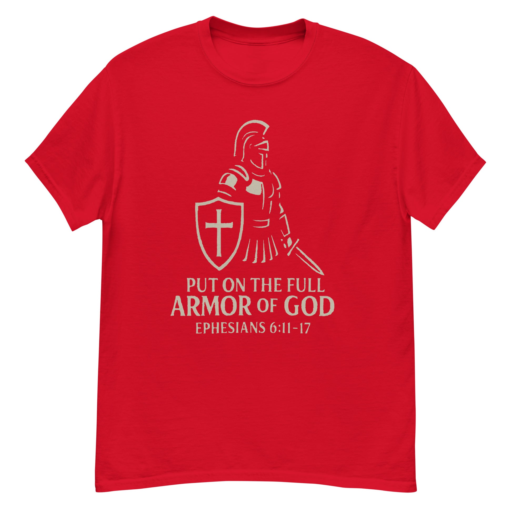 Inspirational Christian tee full armor of God